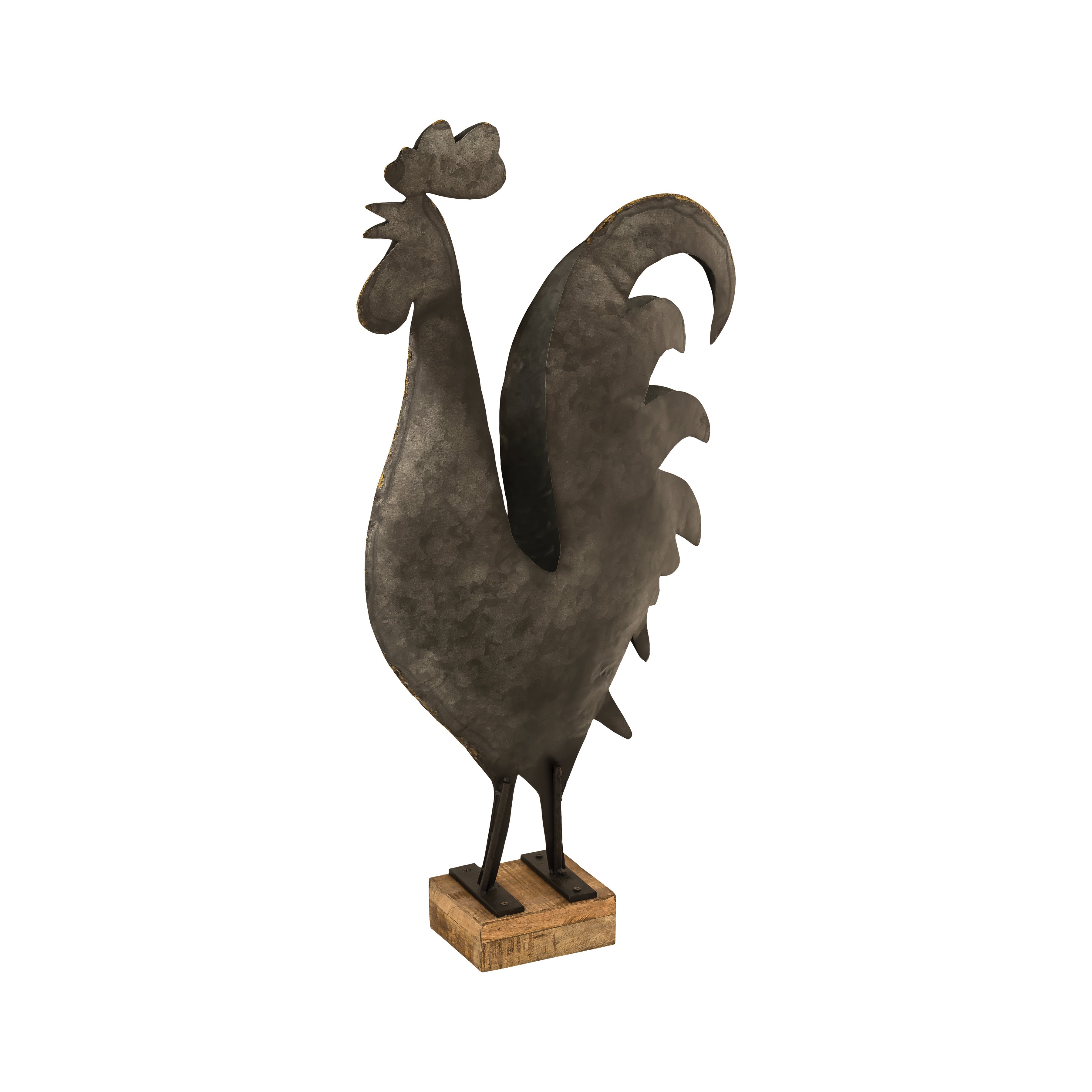 Mercer Rooster Object - Dark Brown