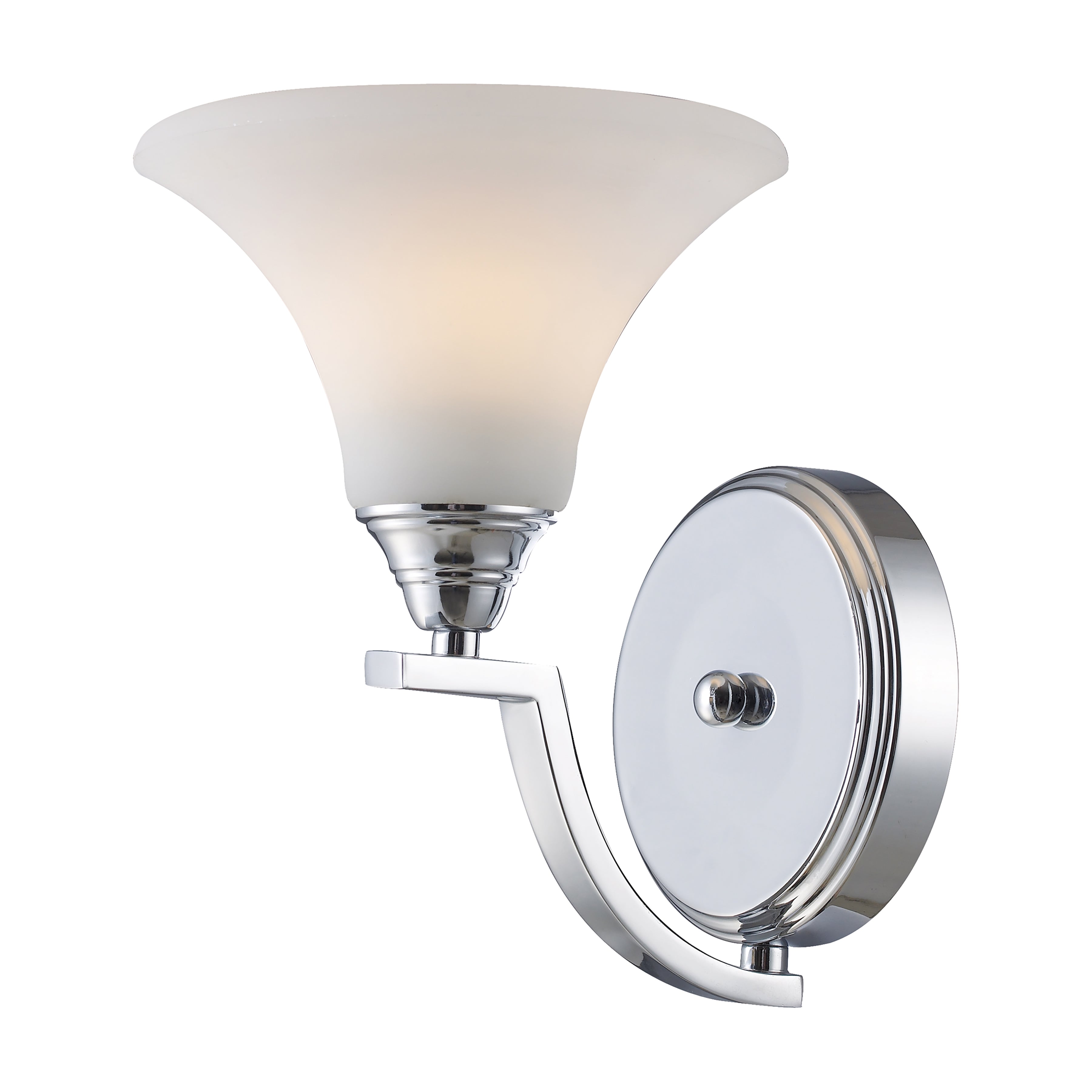 Olivia 8'' High 1-Light Sconce - Polished Chrome