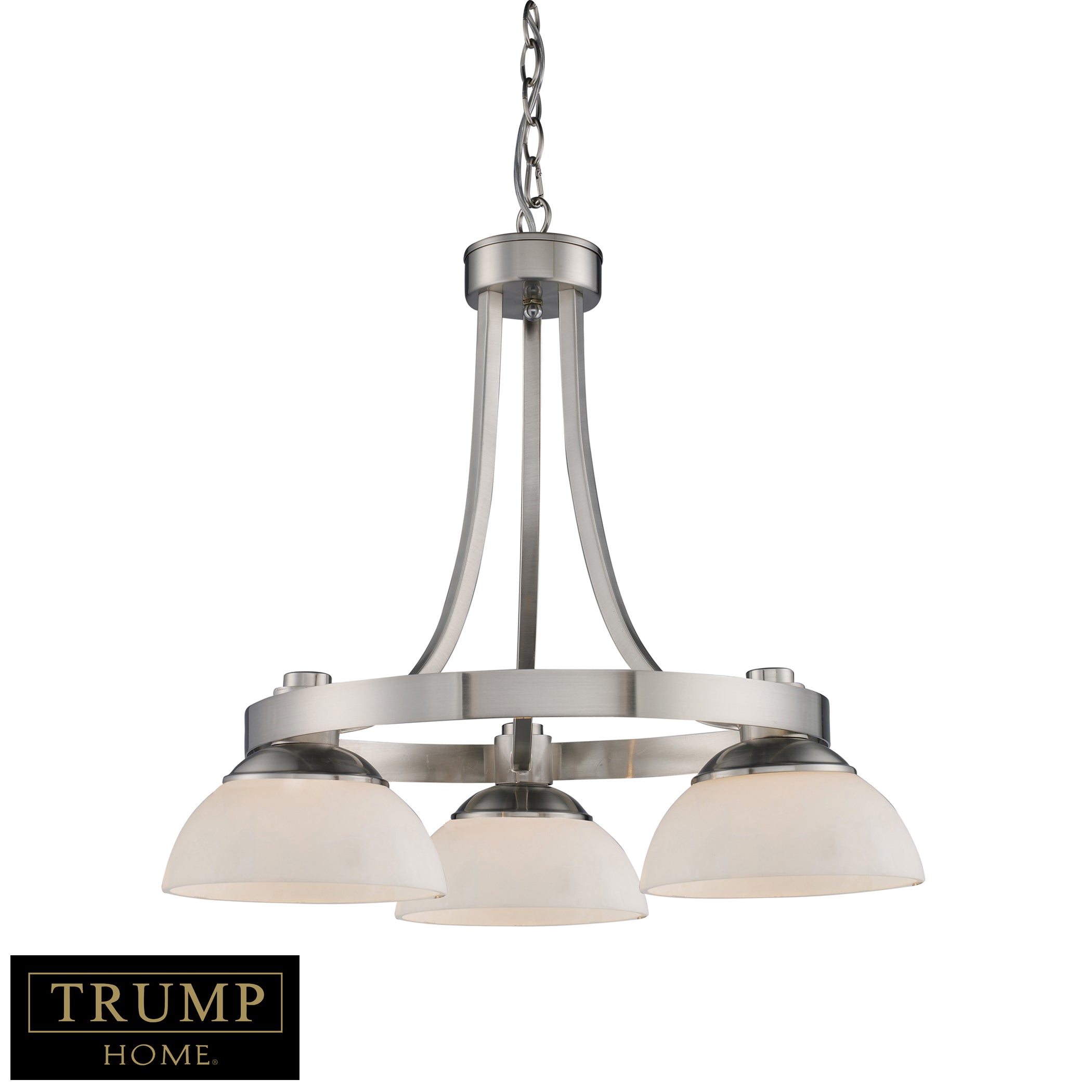 Calder 3-Light Chandelier - Brushed Nickel