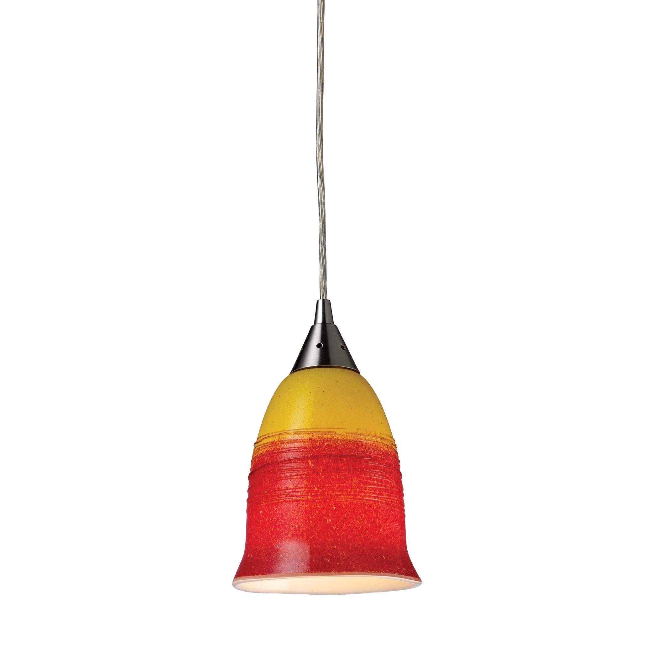 Horizon 5'' Wide 1-Light Mini Pendant - Red