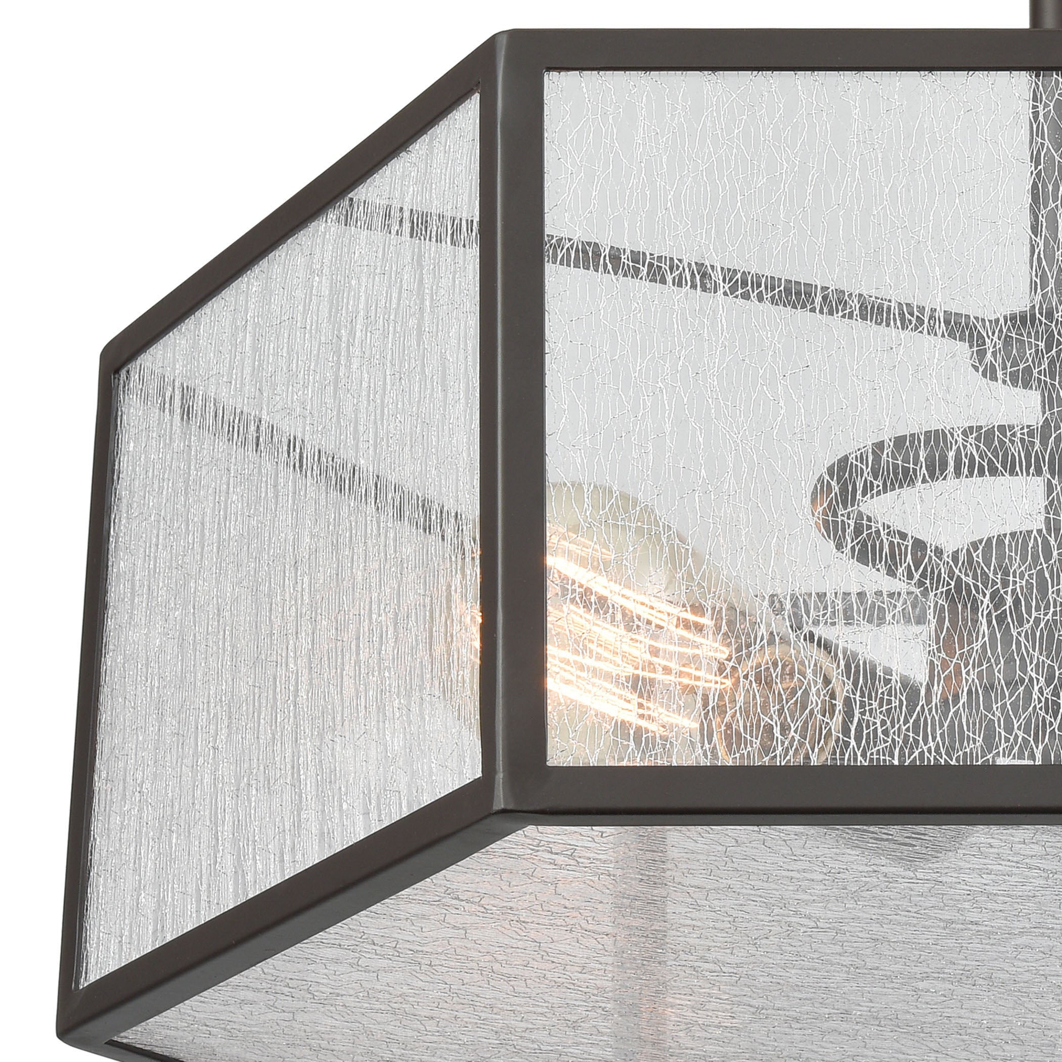 Spencer 14'' Wide 2-Light Semi Flush Mount - Oil Rubbed Bronze