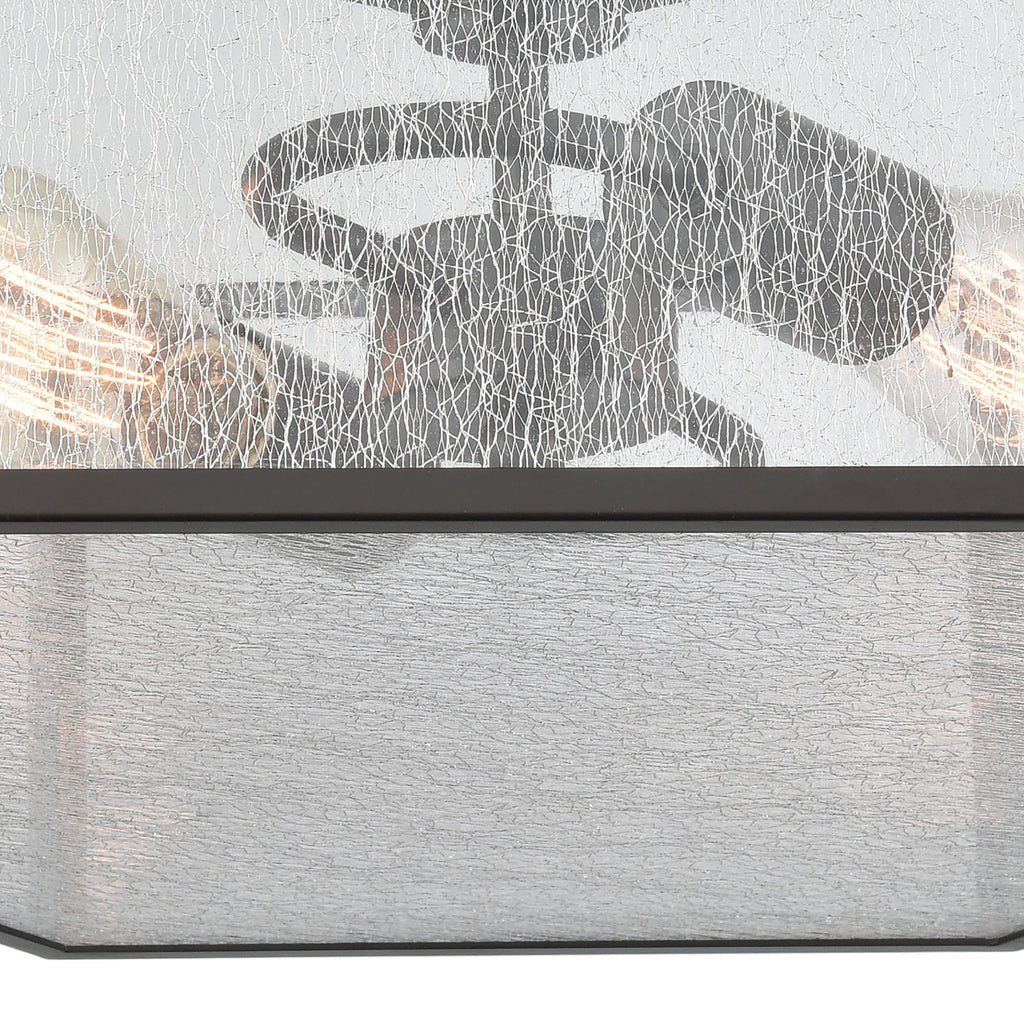 Spencer 14'' Wide 2-Light Semi Flush Mount - Oil Rubbed Bronze