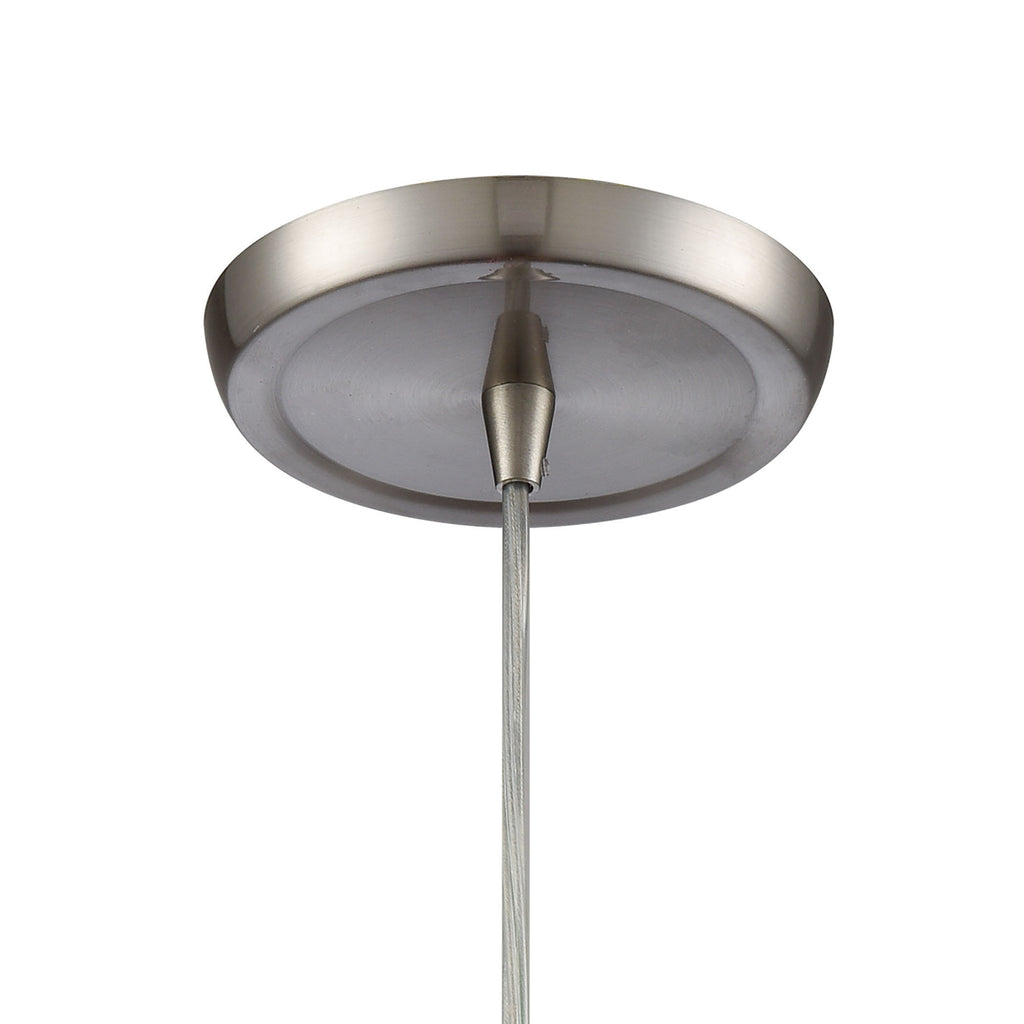 Villiska 5'' Wide 1-Light Mini Pendant - Satin Nickel