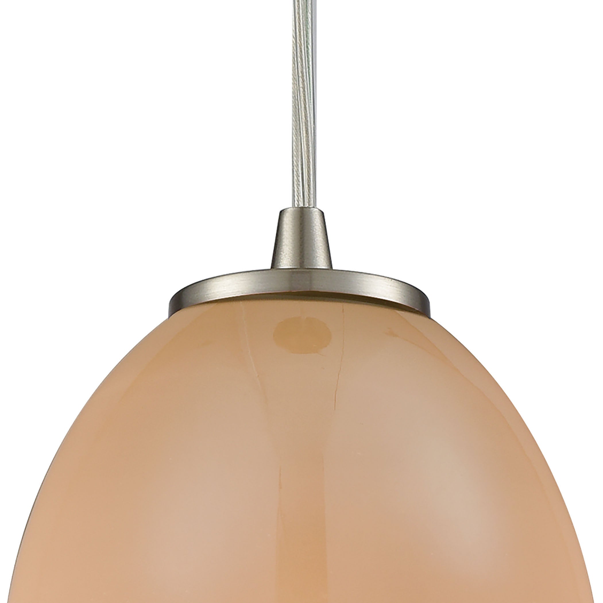 Villiska 5'' Wide 1-Light Mini Pendant - Satin Nickel