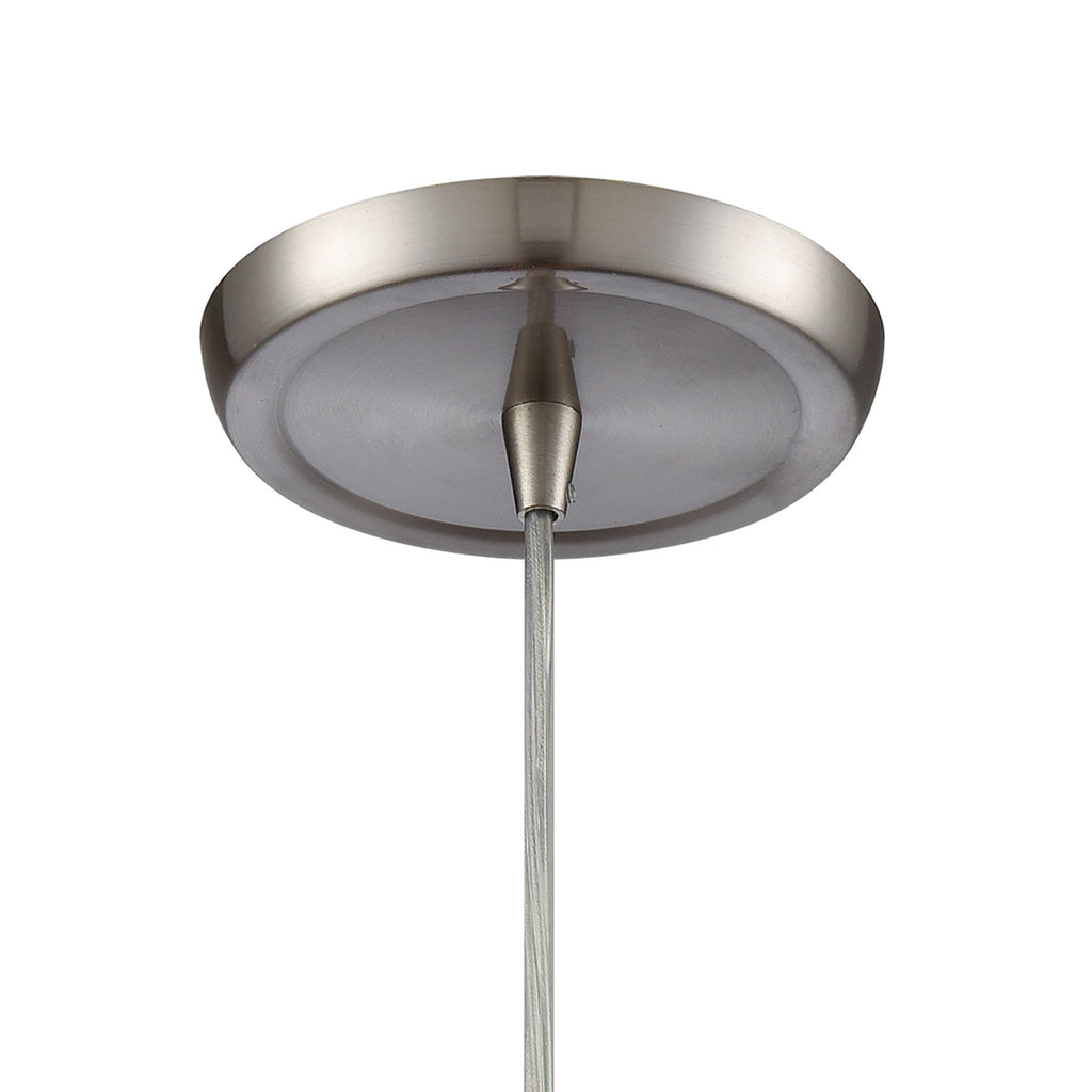 Connor 6'' Wide 1-Light Mini Pendant - Satin Nickel