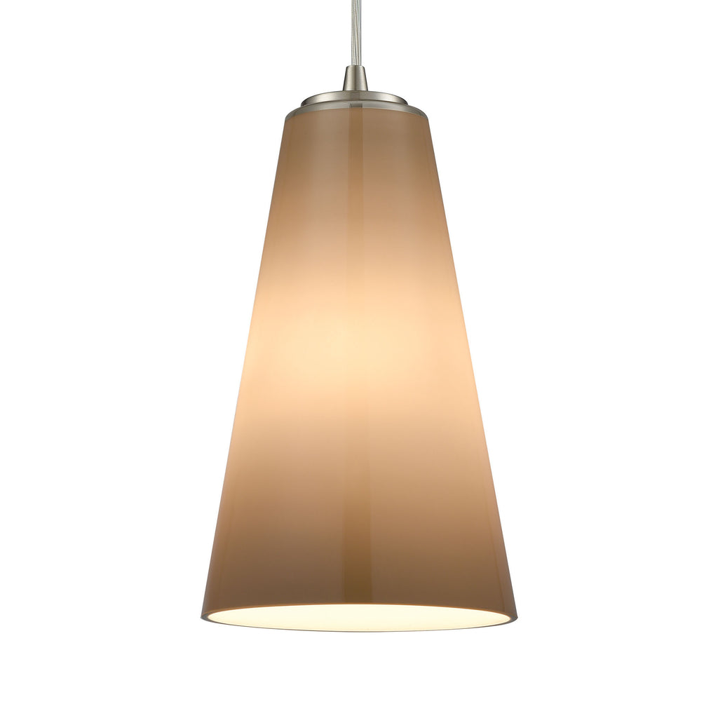 Connor 6'' Wide 1-Light Mini Pendant - Satin Nickel