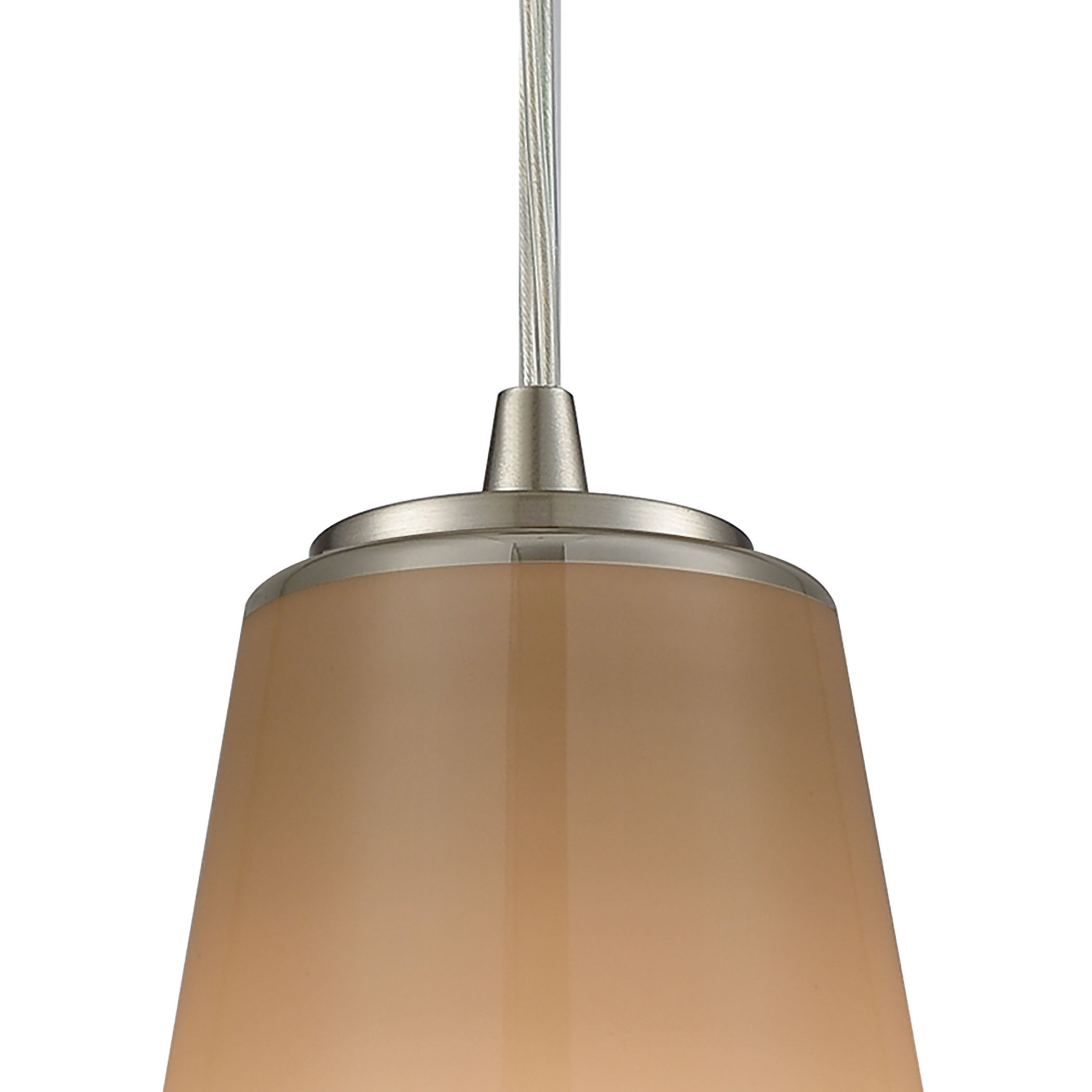 Connor 6'' Wide 1-Light Mini Pendant - Satin Nickel