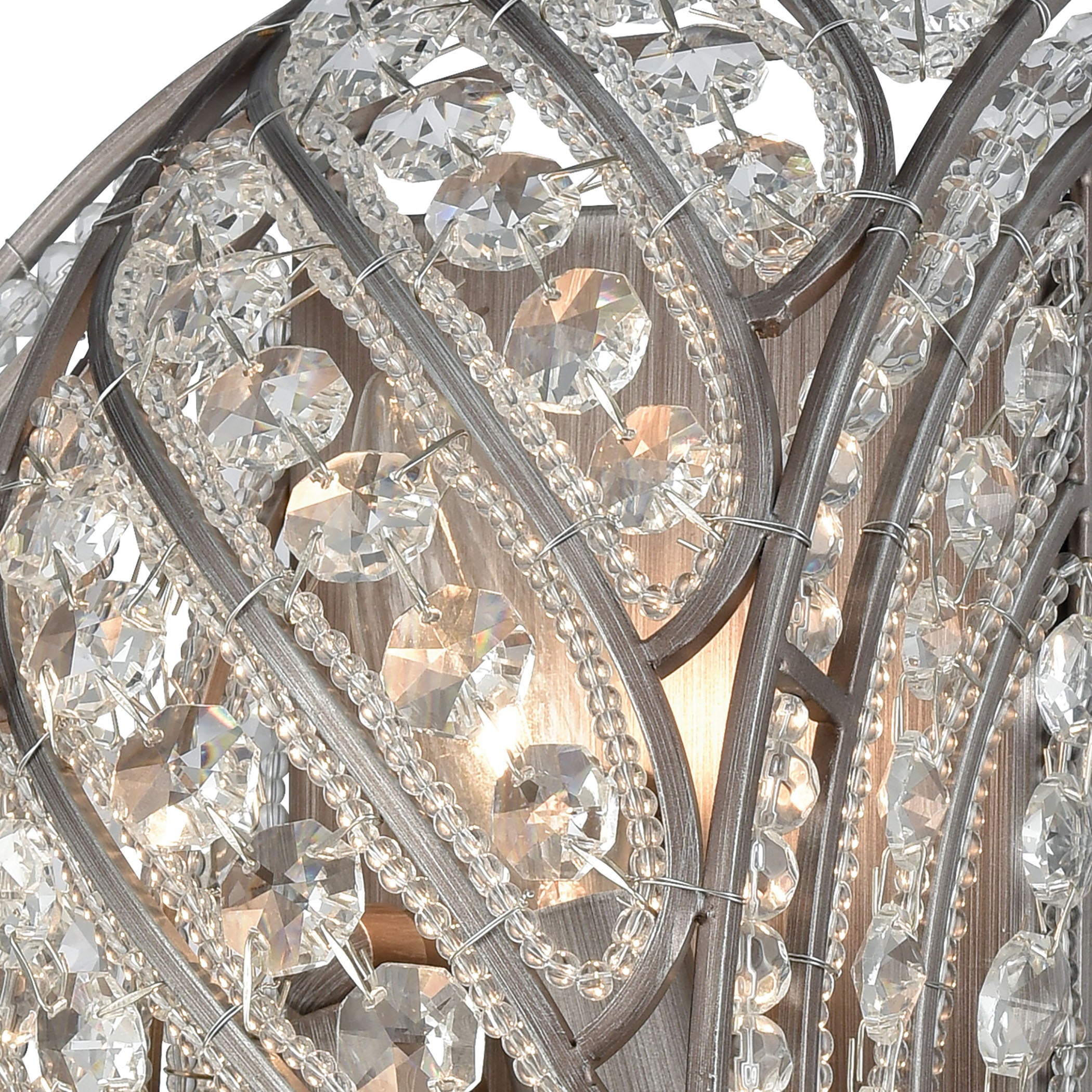 Bradington 13'' High 2-Light Sconce - Weathered Zinc