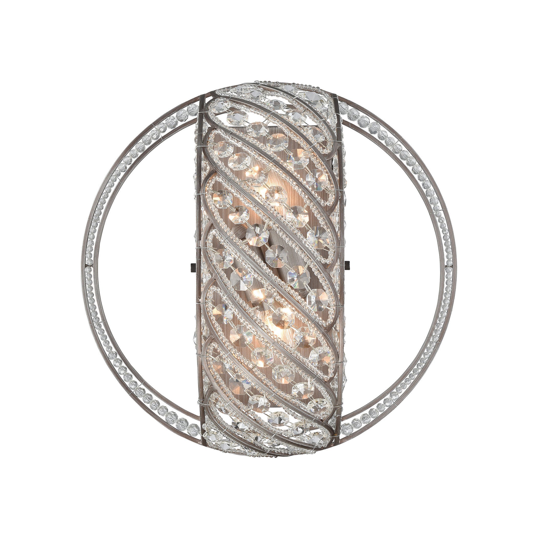 Bradington 13'' High 2-Light Sconce - Weathered Zinc