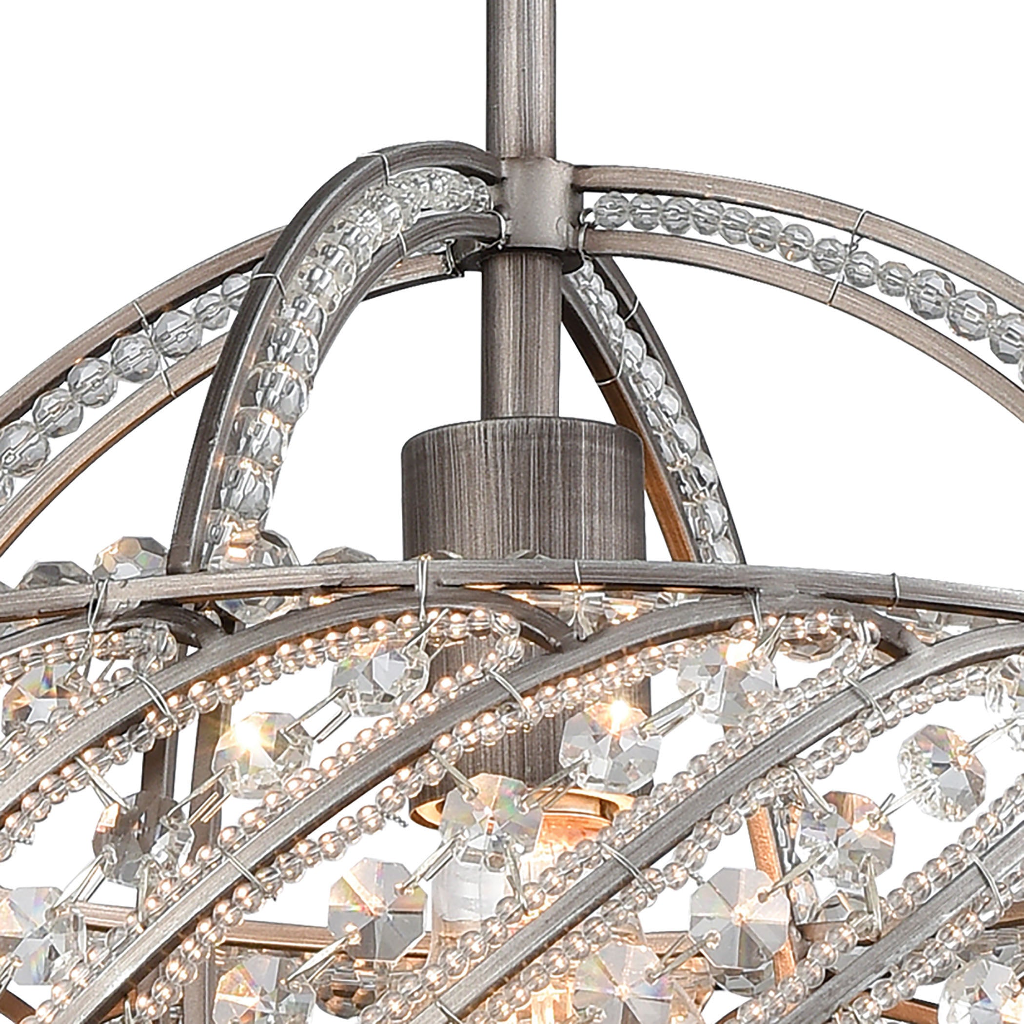 Bradington 13'' Wide 1-Light Pendant - Weathered Zinc