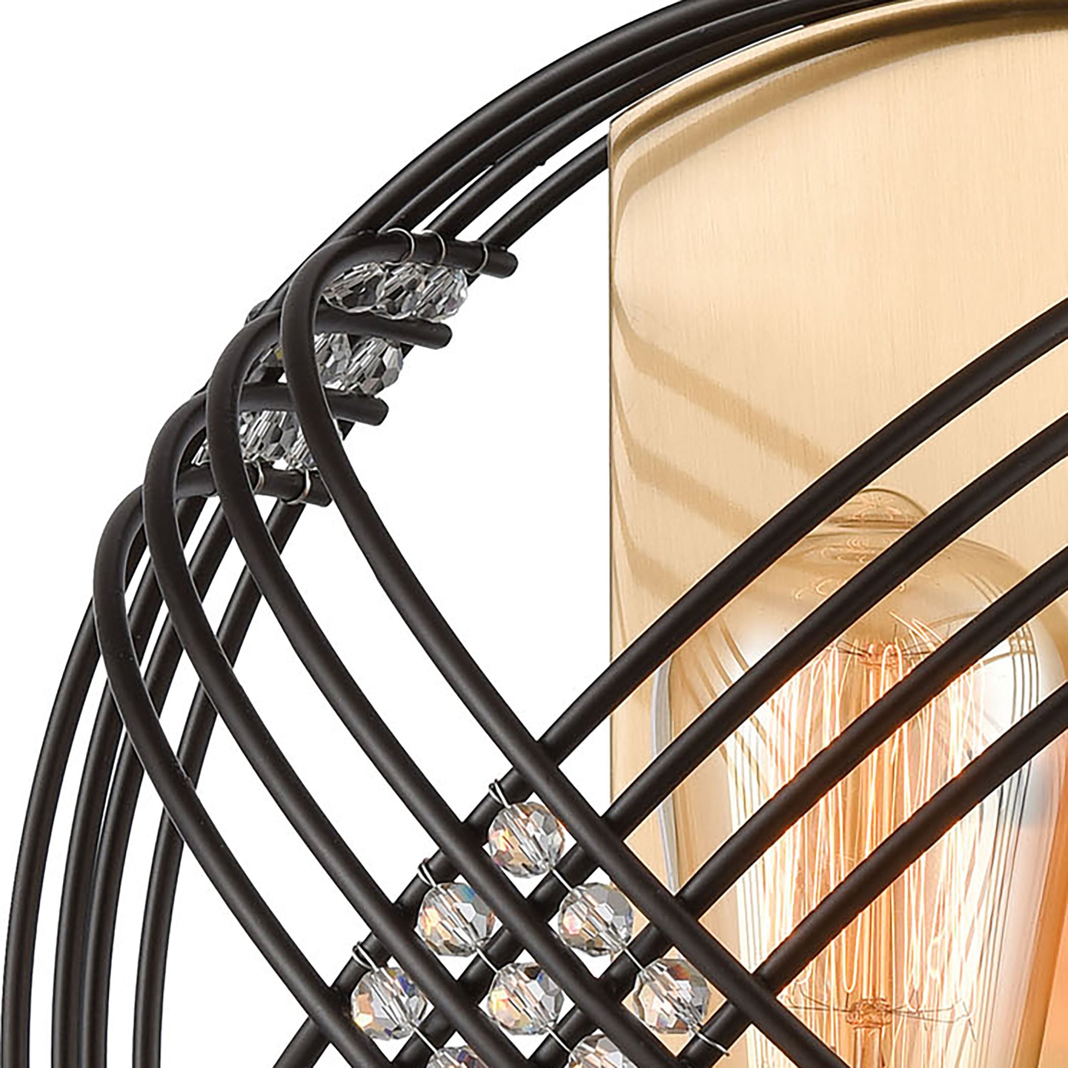 Concentric 12'' High 1-Light Sconce - Oil Rubbed Bronze