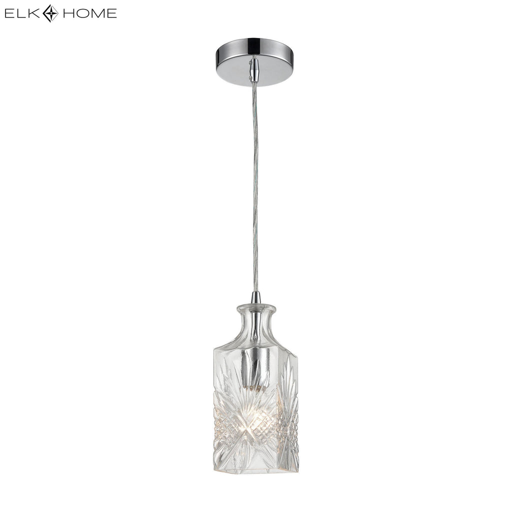Twickenham 4'' Wide 1-Light Mini Pendant - Clear