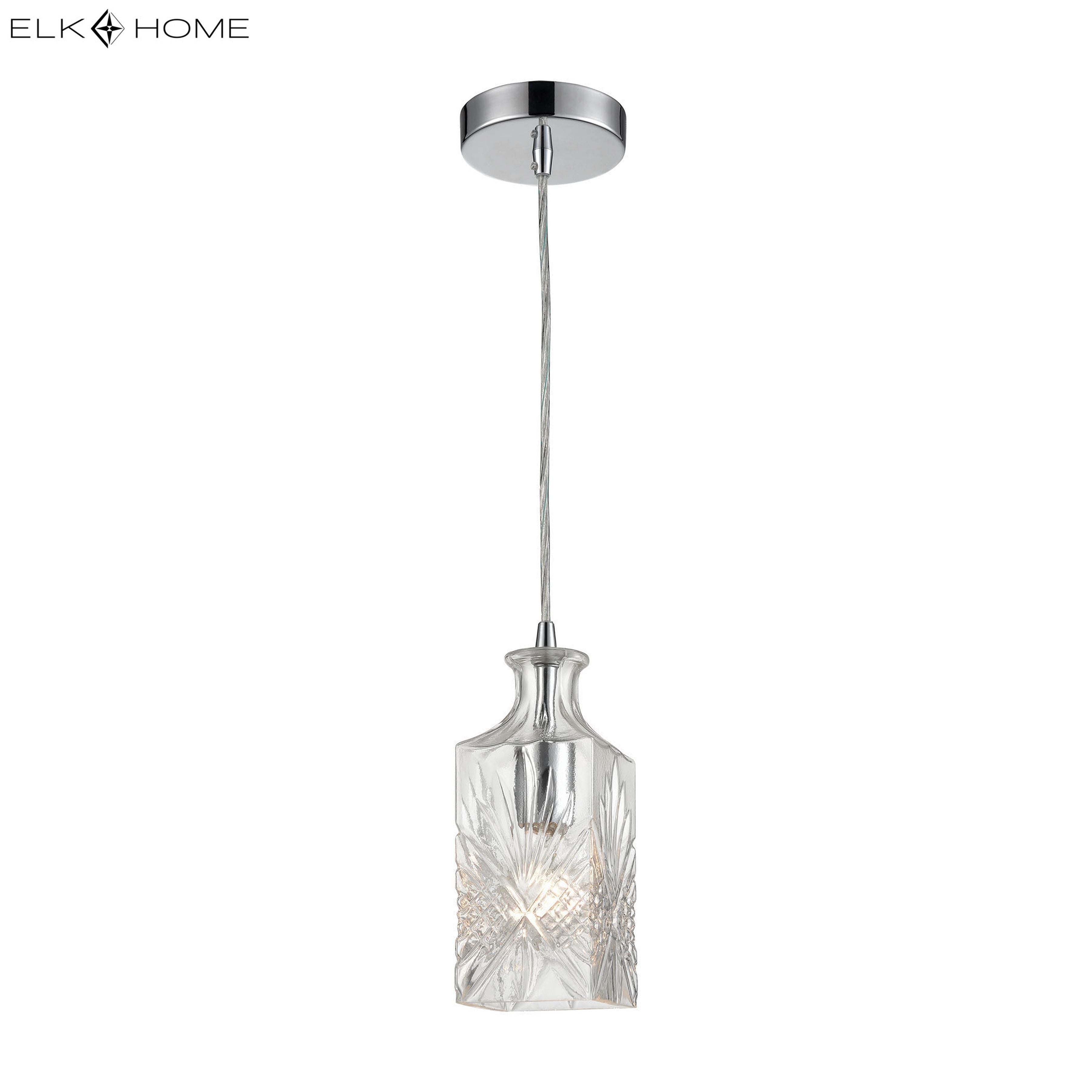 Twickenham 4'' Wide 1-Light Mini Pendant - Clear