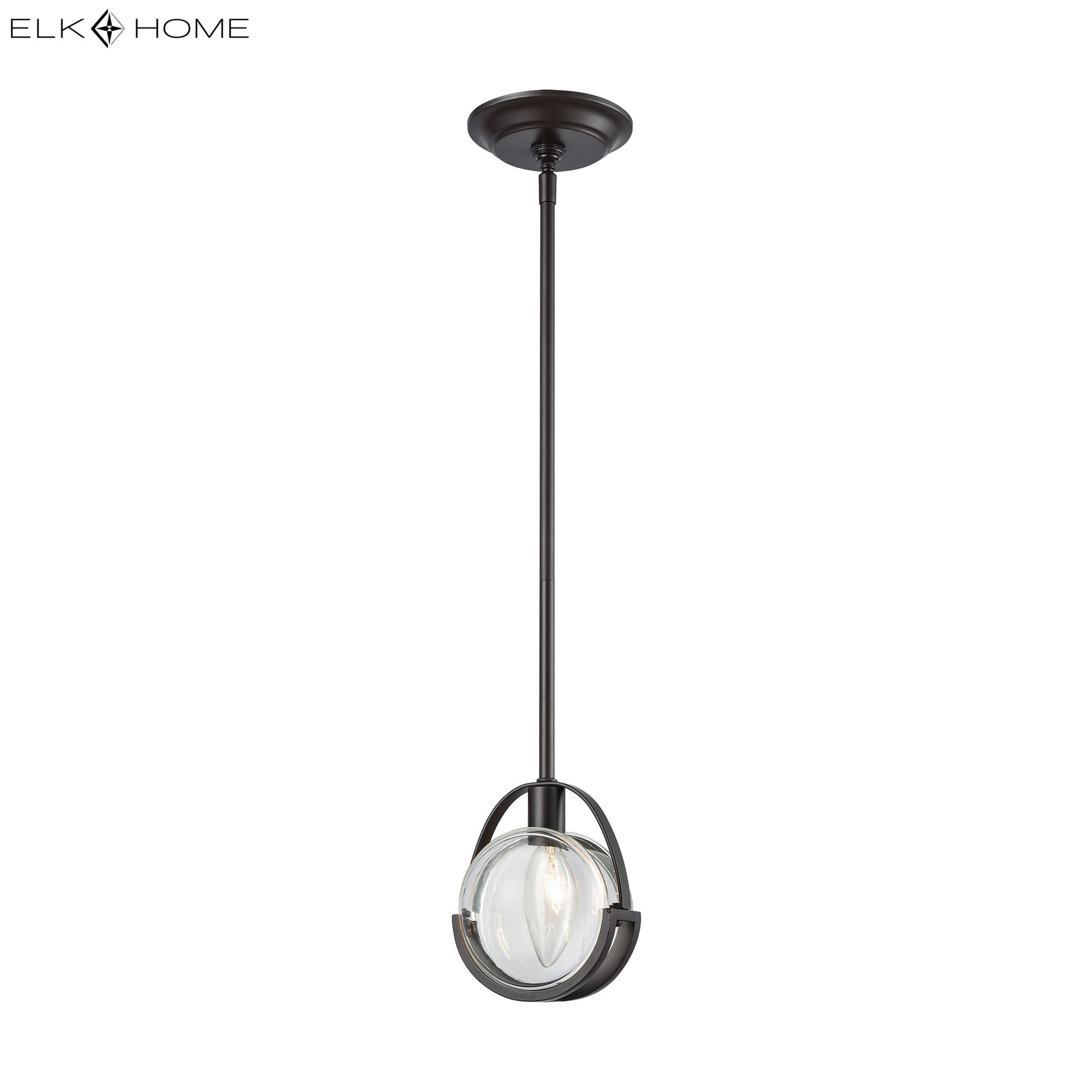 Focal Point 5'' Wide 1-Light Mini Pendant - Oil Rubbed Bronze