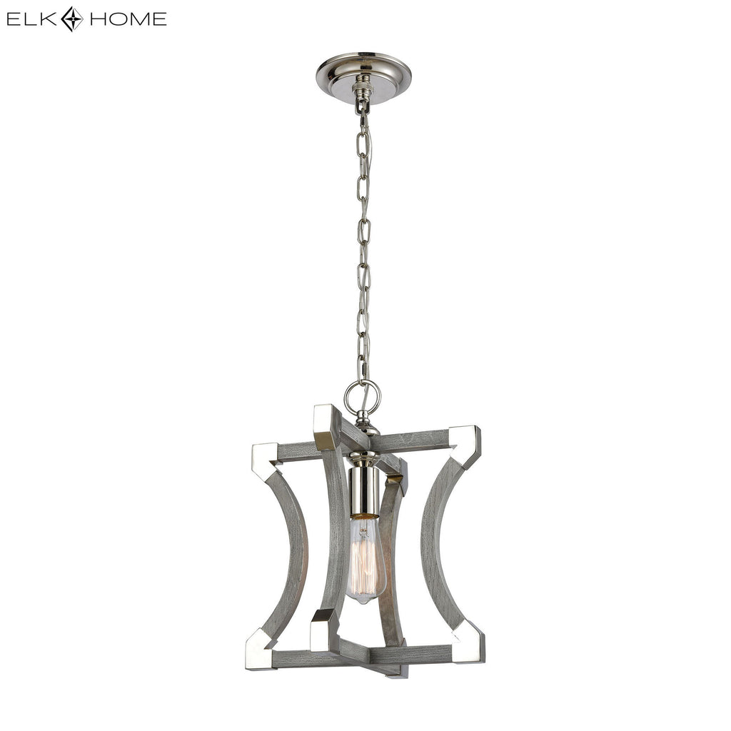 Mies 12'' Wide 1-Light Mini Pendant - Gray