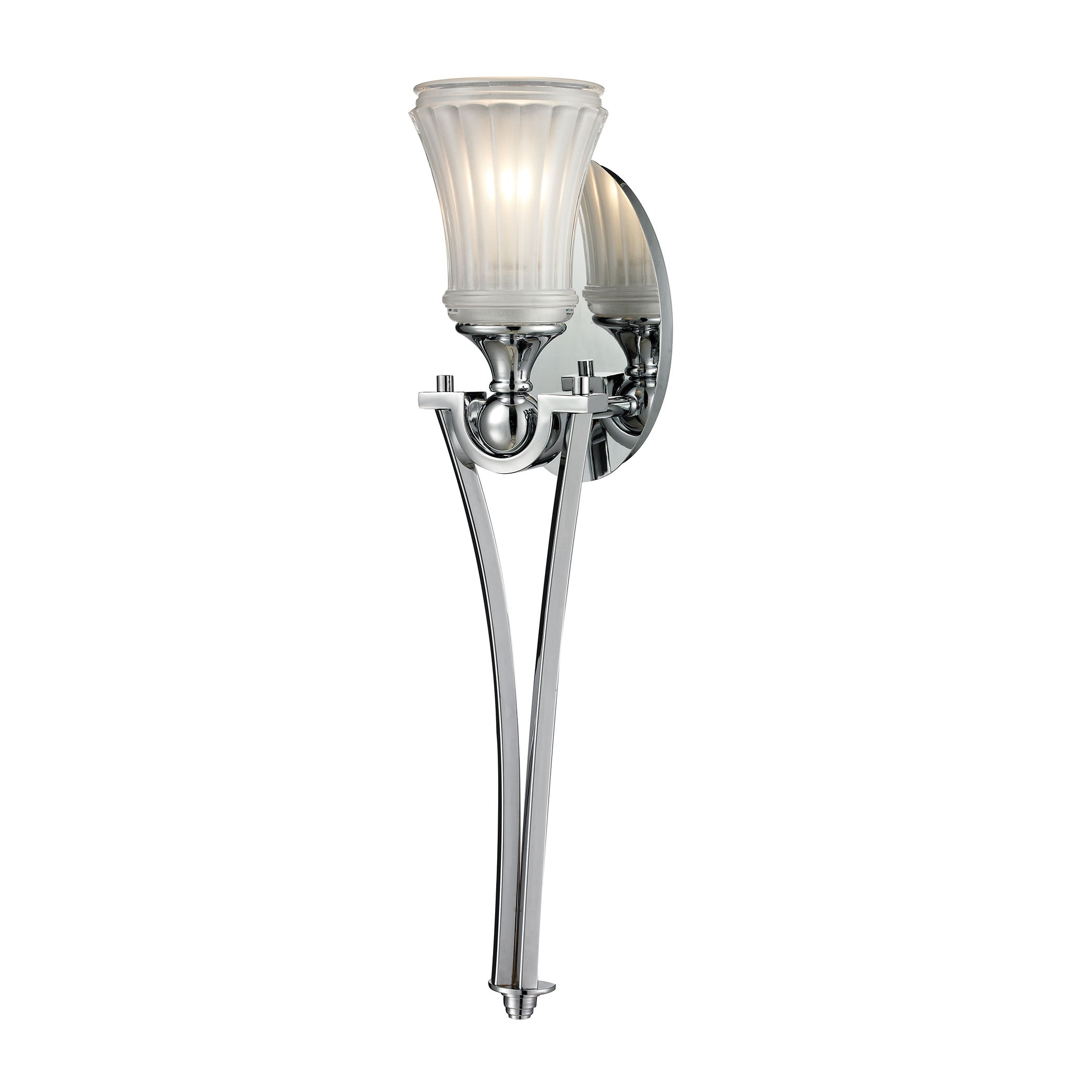 Jayden 22'' High 1-Light Sconce - Polished Chrome
