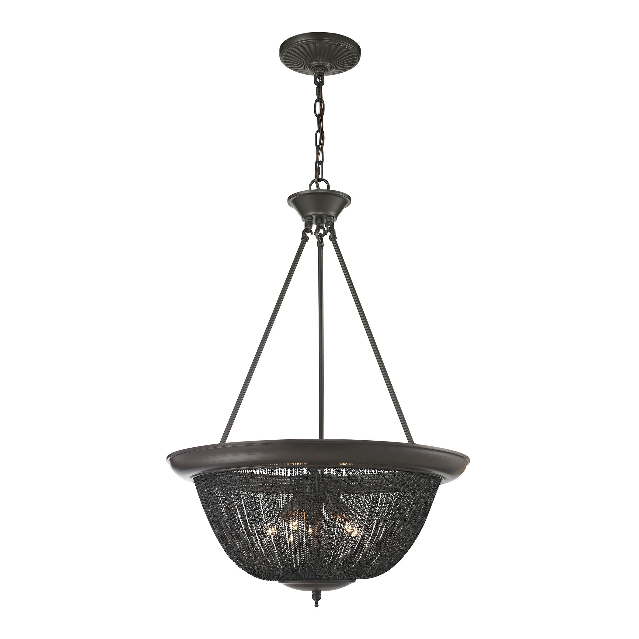 Pesaro 21'' Wide 5-Light Pendant - Oil Rubbed Bronze