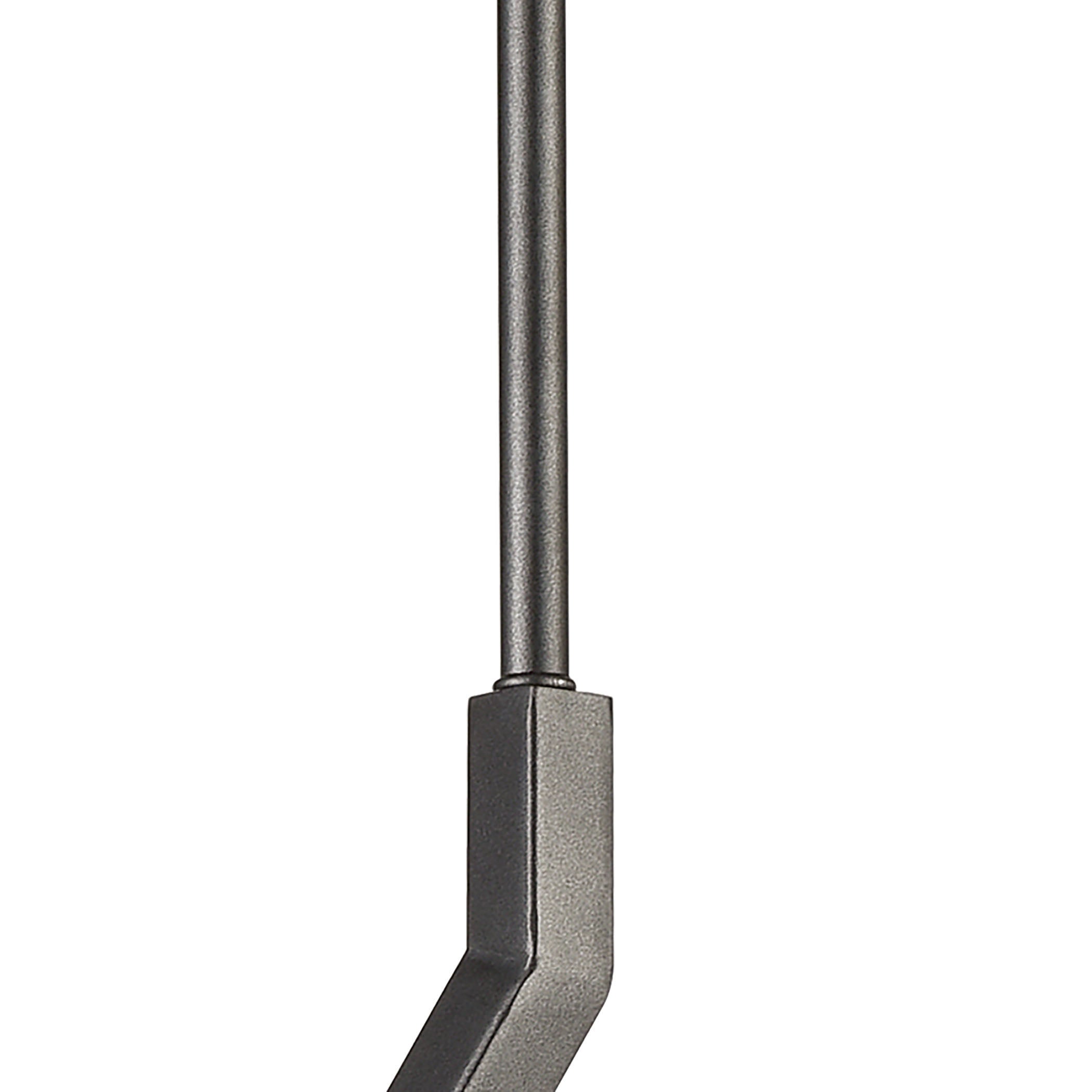 Freeform 6'' Wide 1-Light Mini Pendant - Dark Graphite