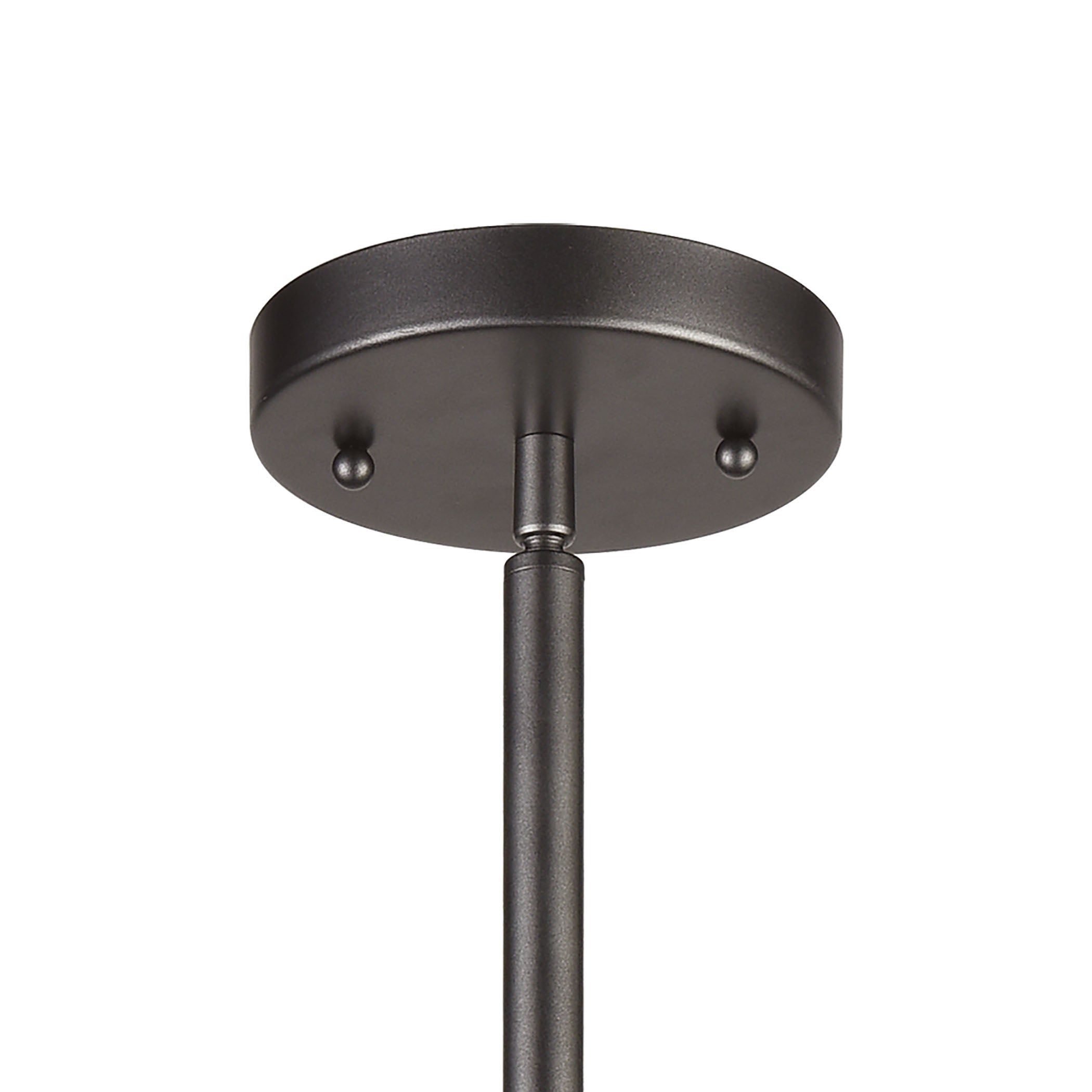 Freeform 6'' Wide 3-Light Mini Pendant - Dark Graphite