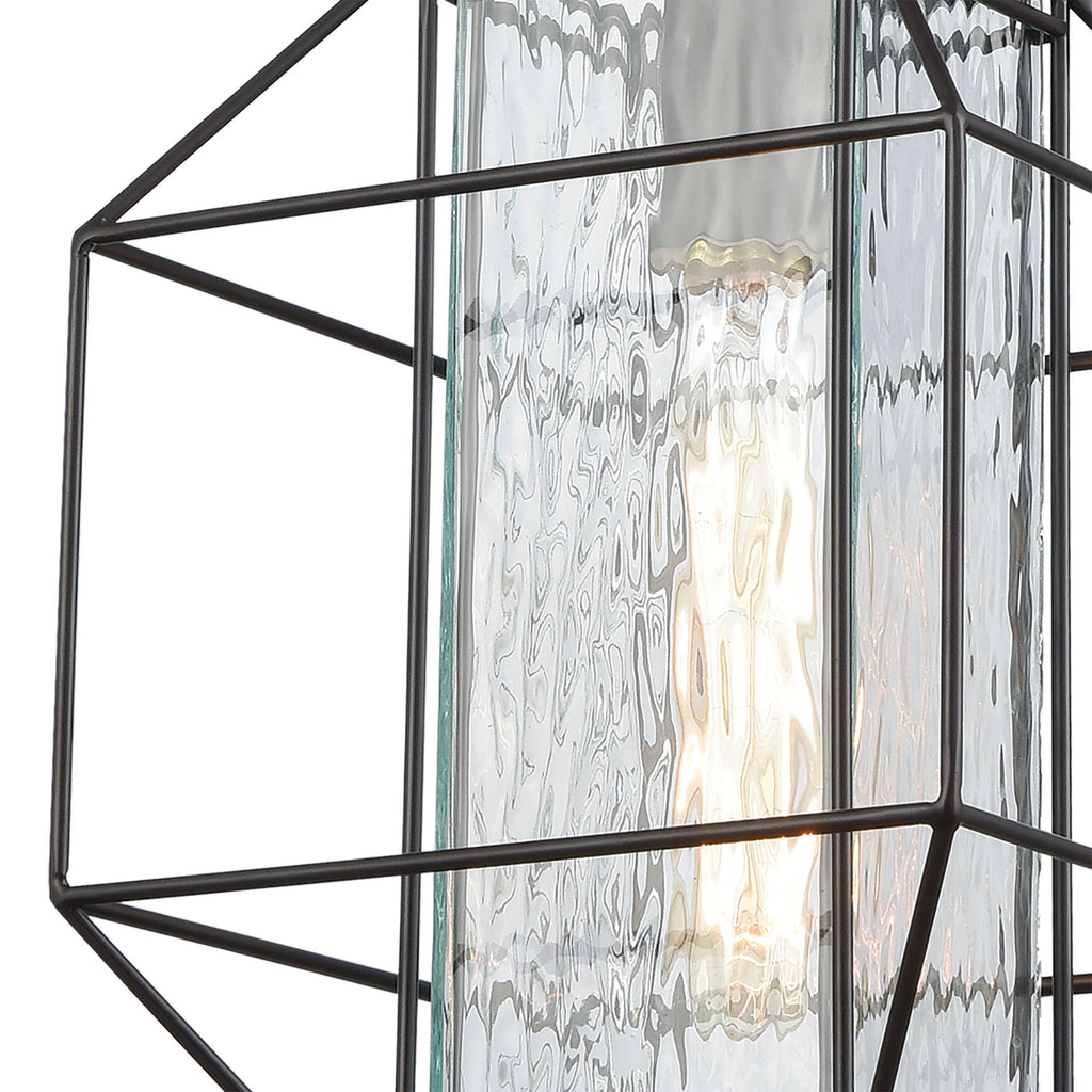 Waterbury 8'' Wide 1-Light Mini Pendant - Oil Rubbed Bronze