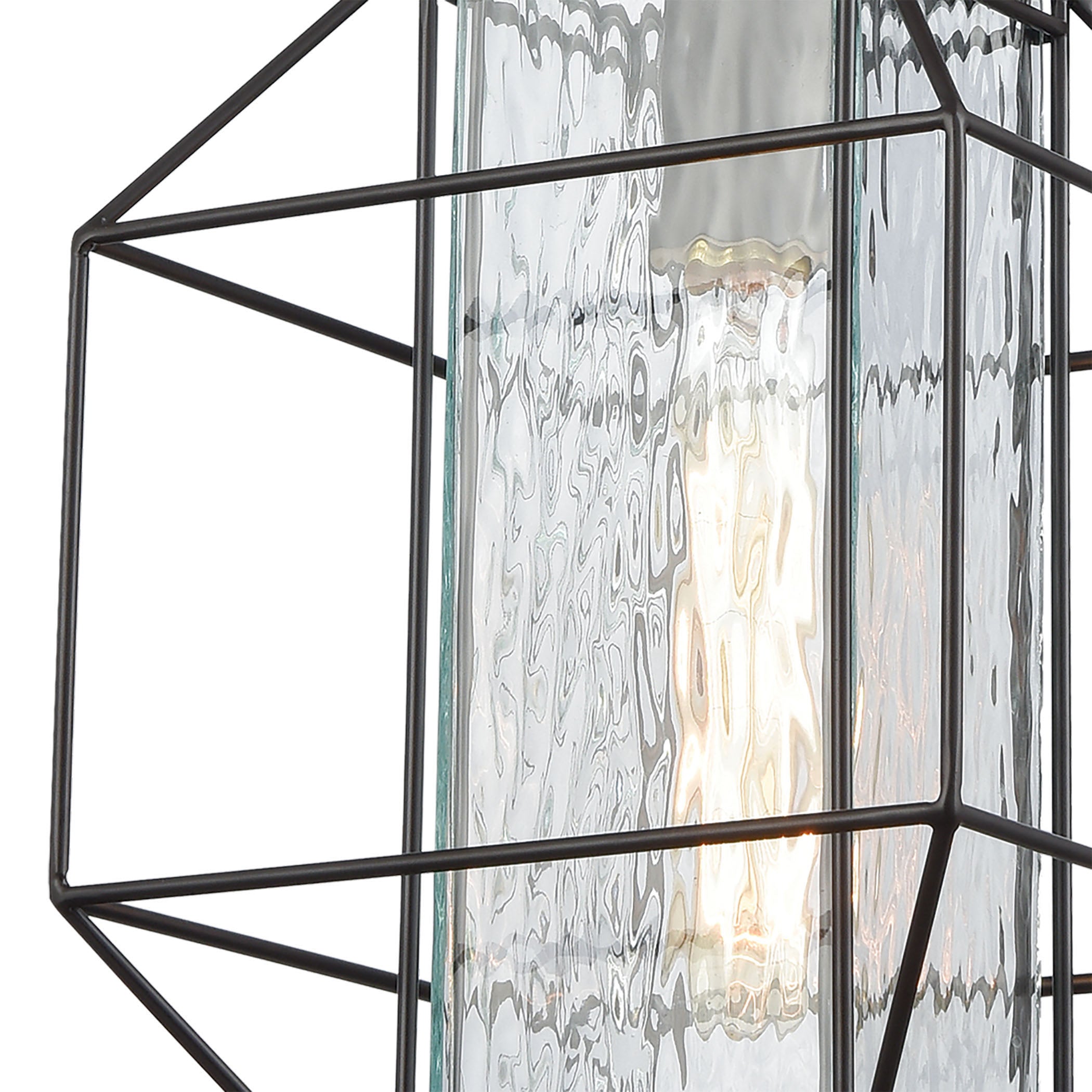 Waterbury 8'' Wide 1-Light Mini Pendant - Oil Rubbed Bronze