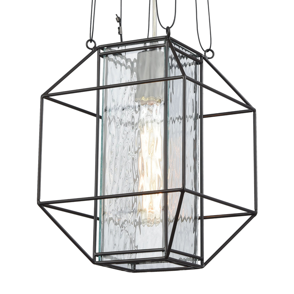 Waterbury 8'' Wide 1-Light Mini Pendant - Oil Rubbed Bronze