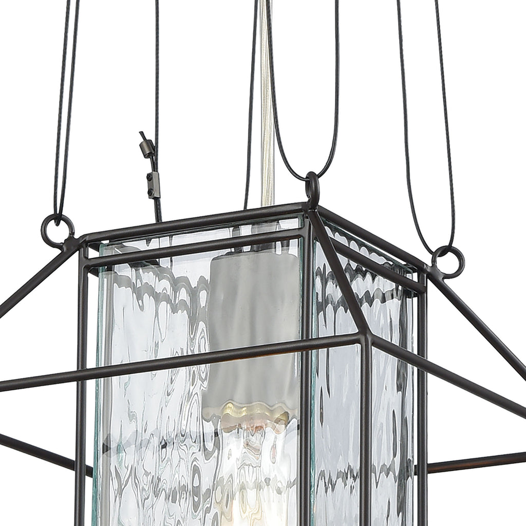 Waterbury 8'' Wide 1-Light Mini Pendant - Oil Rubbed Bronze