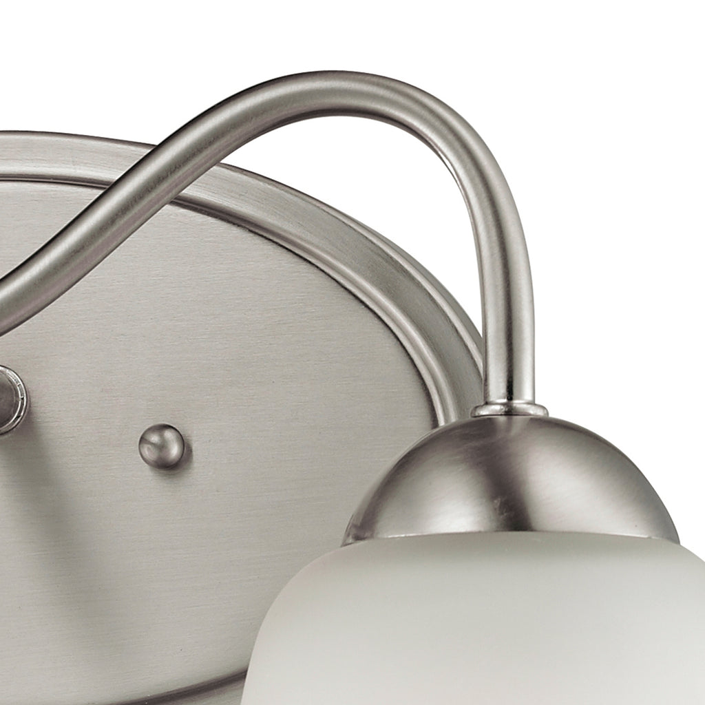 Conway 15'' Wide 2-Light Vanity Light - Brushed Nickel