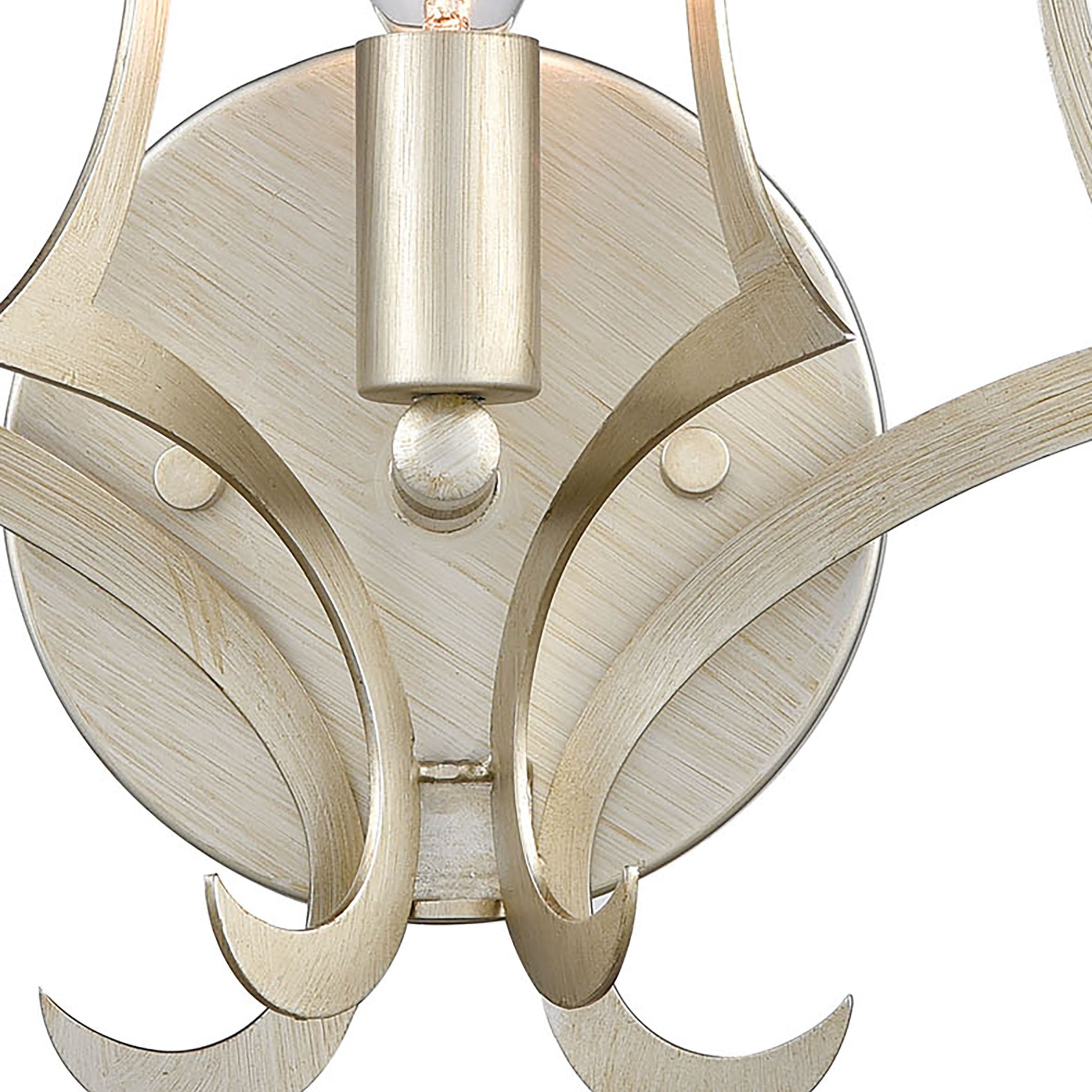 Delray 13'' High 1-Light Sconce - Aged Silver