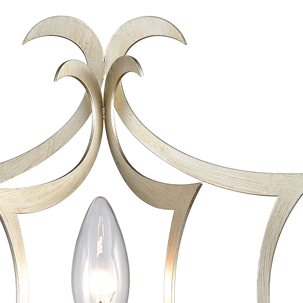 Delray 13'' High 1-Light Sconce - Aged Silver