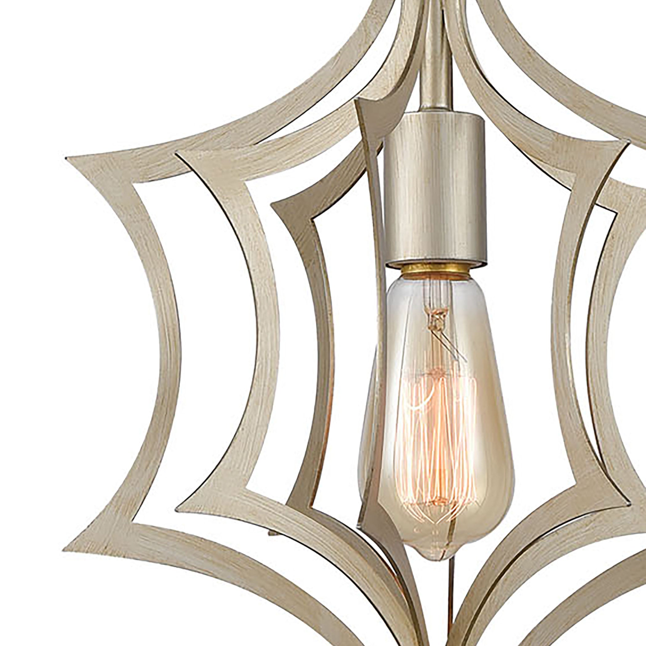 Delray 11'' Wide 1-Light Mini Pendant - Aged Silver