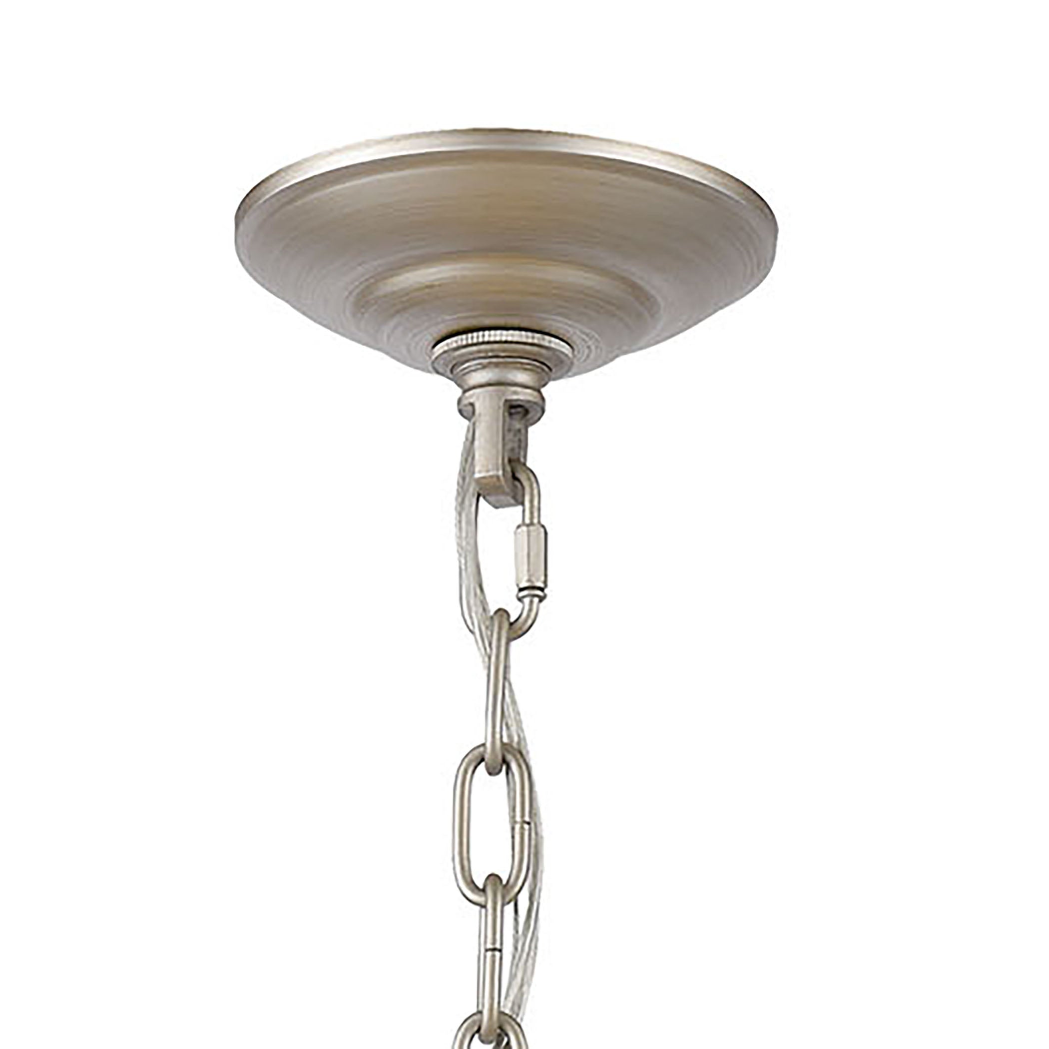 Delray 11'' Wide 1-Light Mini Pendant - Aged Silver
