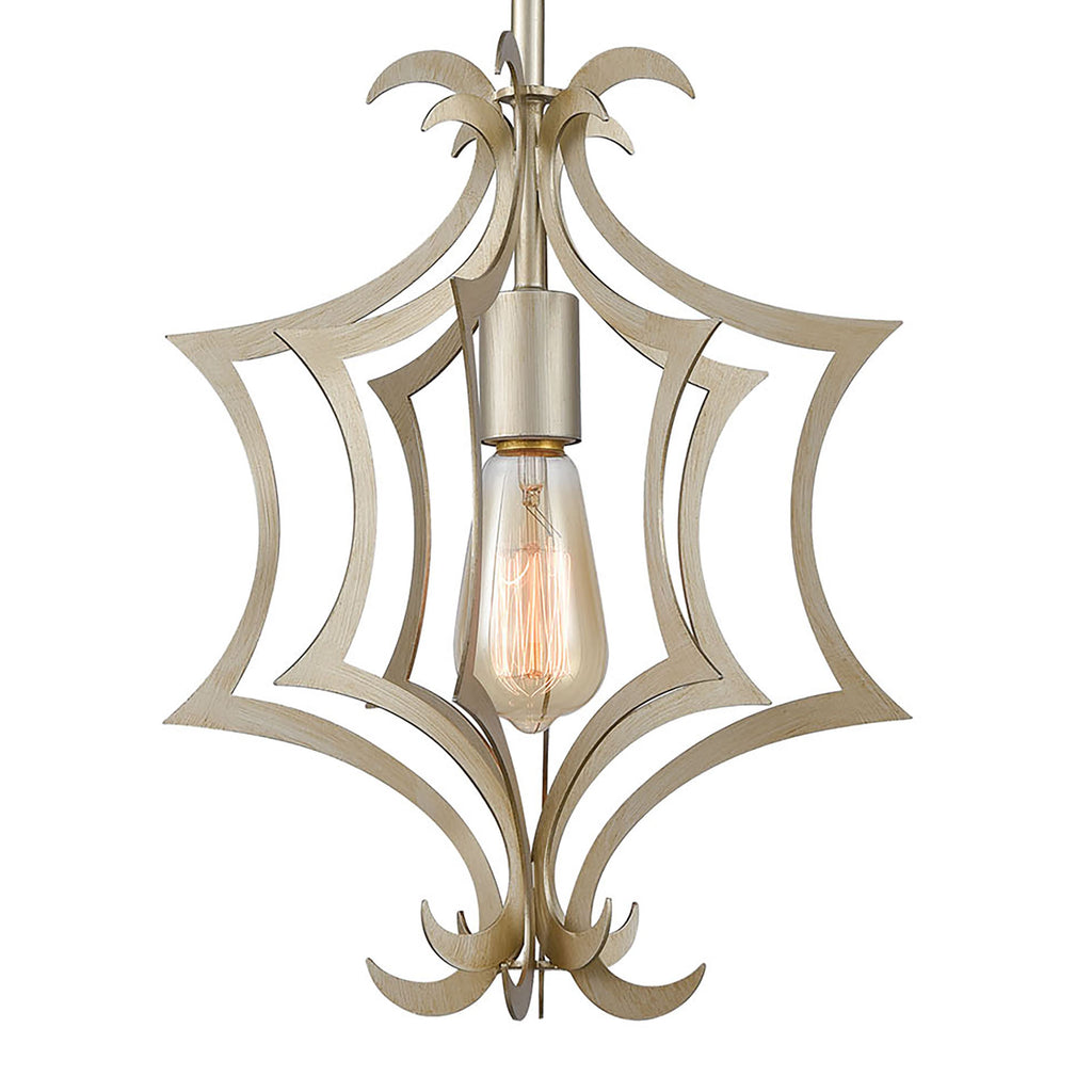 Delray 11'' Wide 1-Light Mini Pendant - Aged Silver