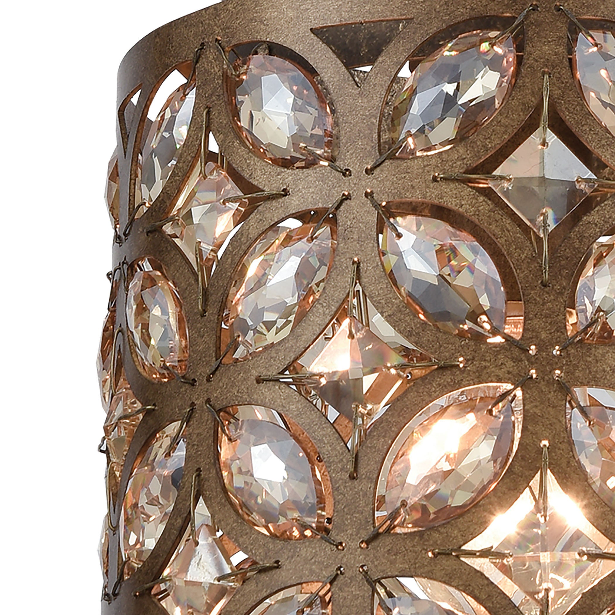 Rosslyn 8'' Wide 1-Light Mini Pendant - Mocha