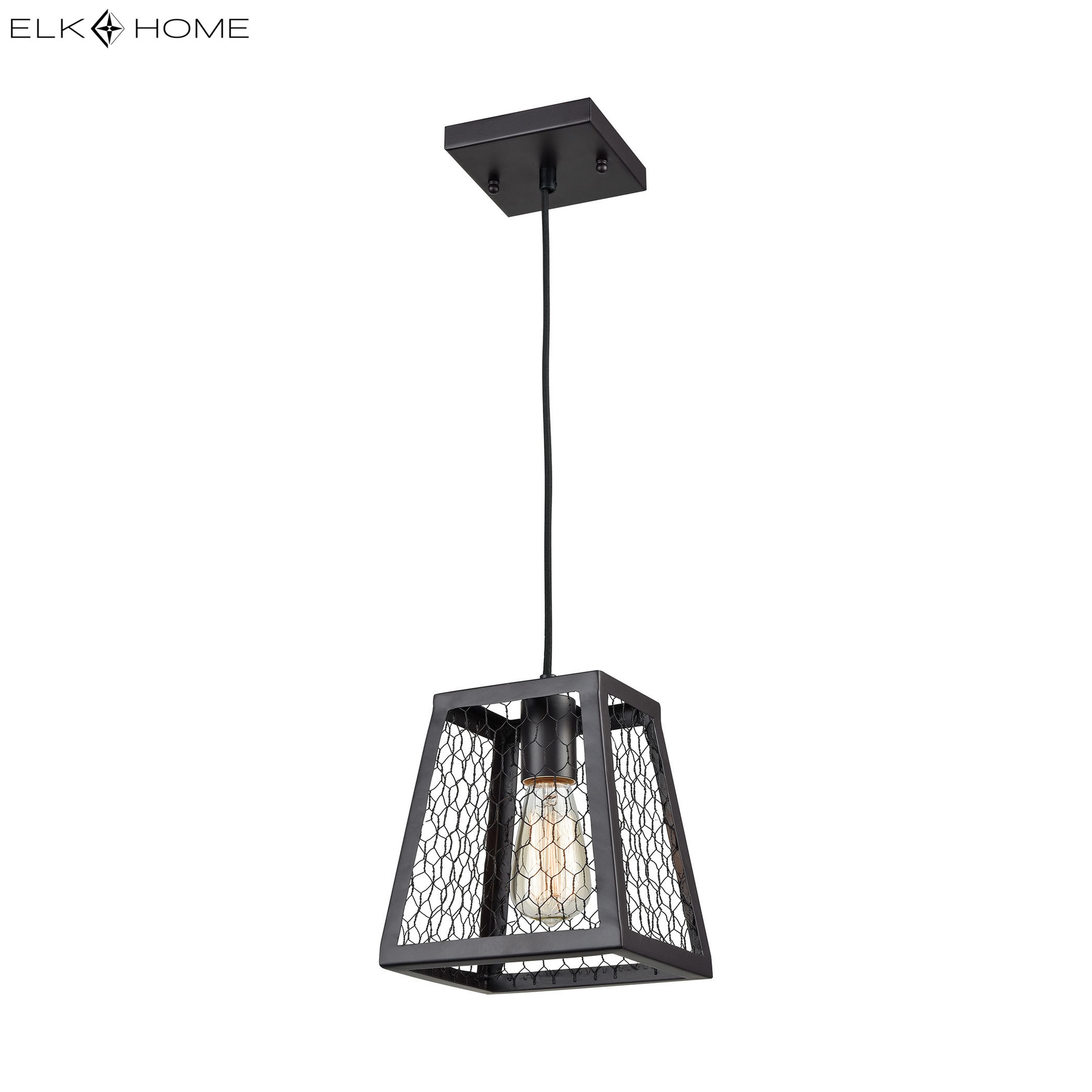 Grange 6.6'' Wide 1-Light Mini Pendant - Oil Rubbed Bronze