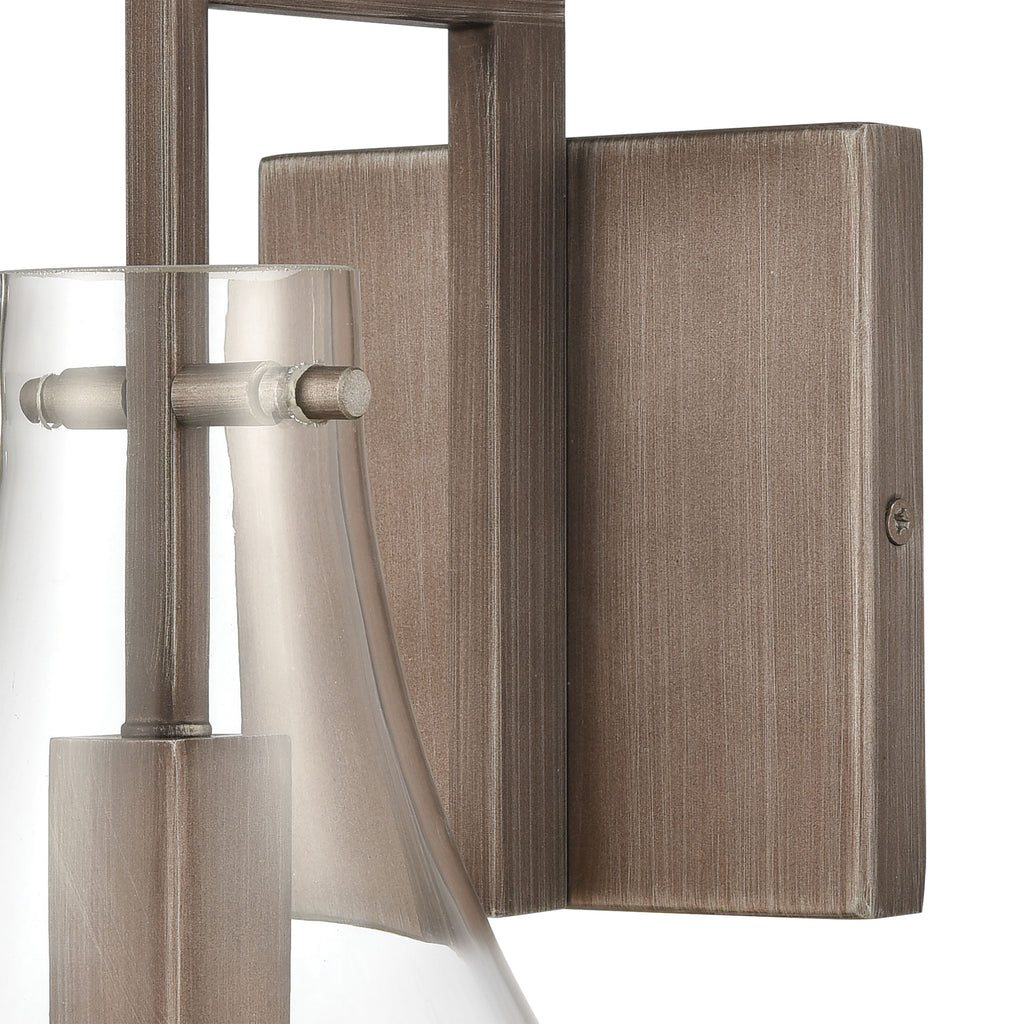 Culmination 5'' Wide 1-Light Vanity Light - Weathered Zinc