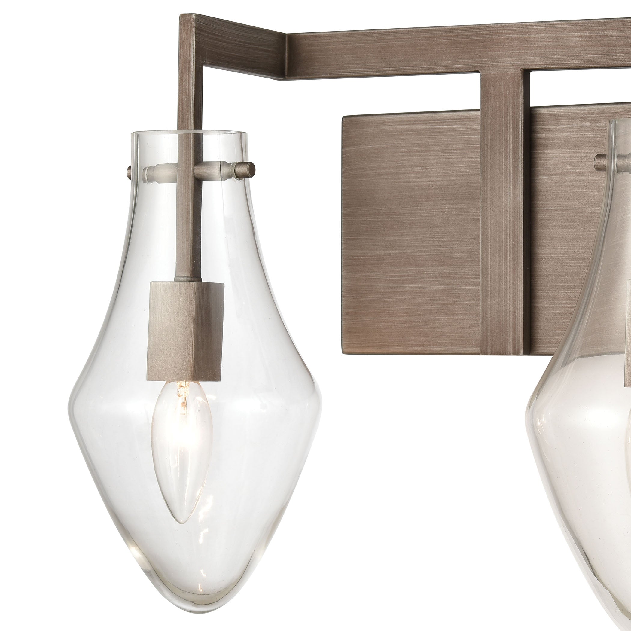 Culmination 16'' Wide 2-Light Vanity Light - Weathered Zinc