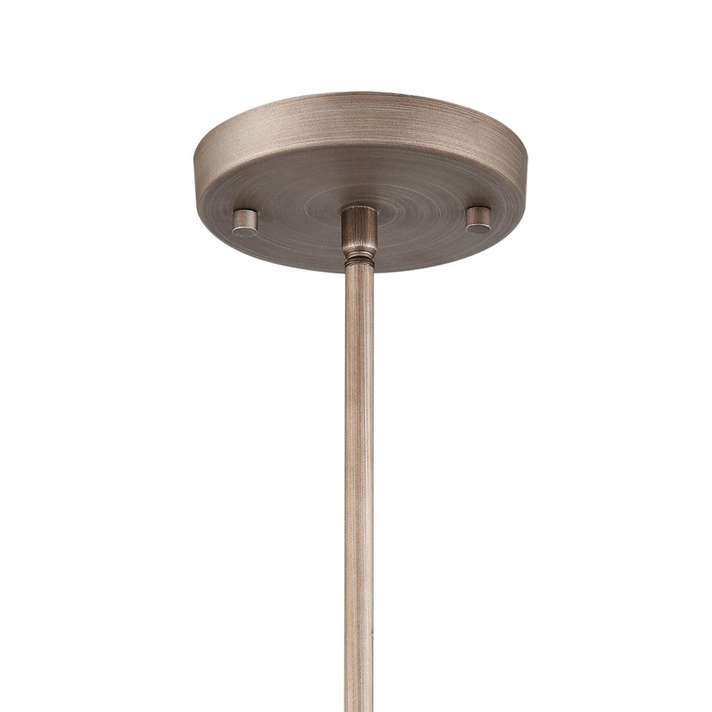 Culmination 5'' Wide 1-Light Mini Pendant - Weathered Zinc
