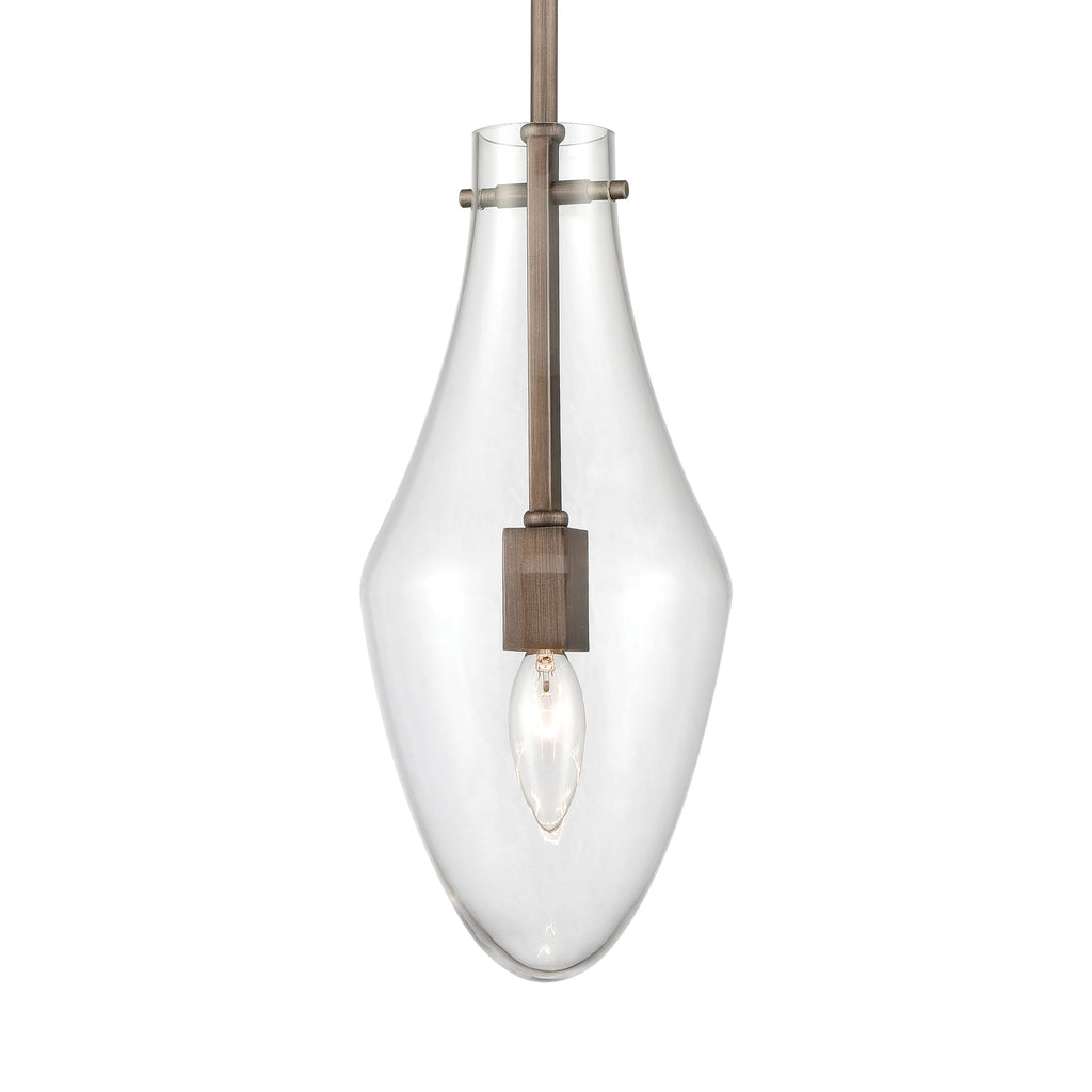 Culmination 6'' Wide 1-Light Mini Pendant - Weathered Zinc