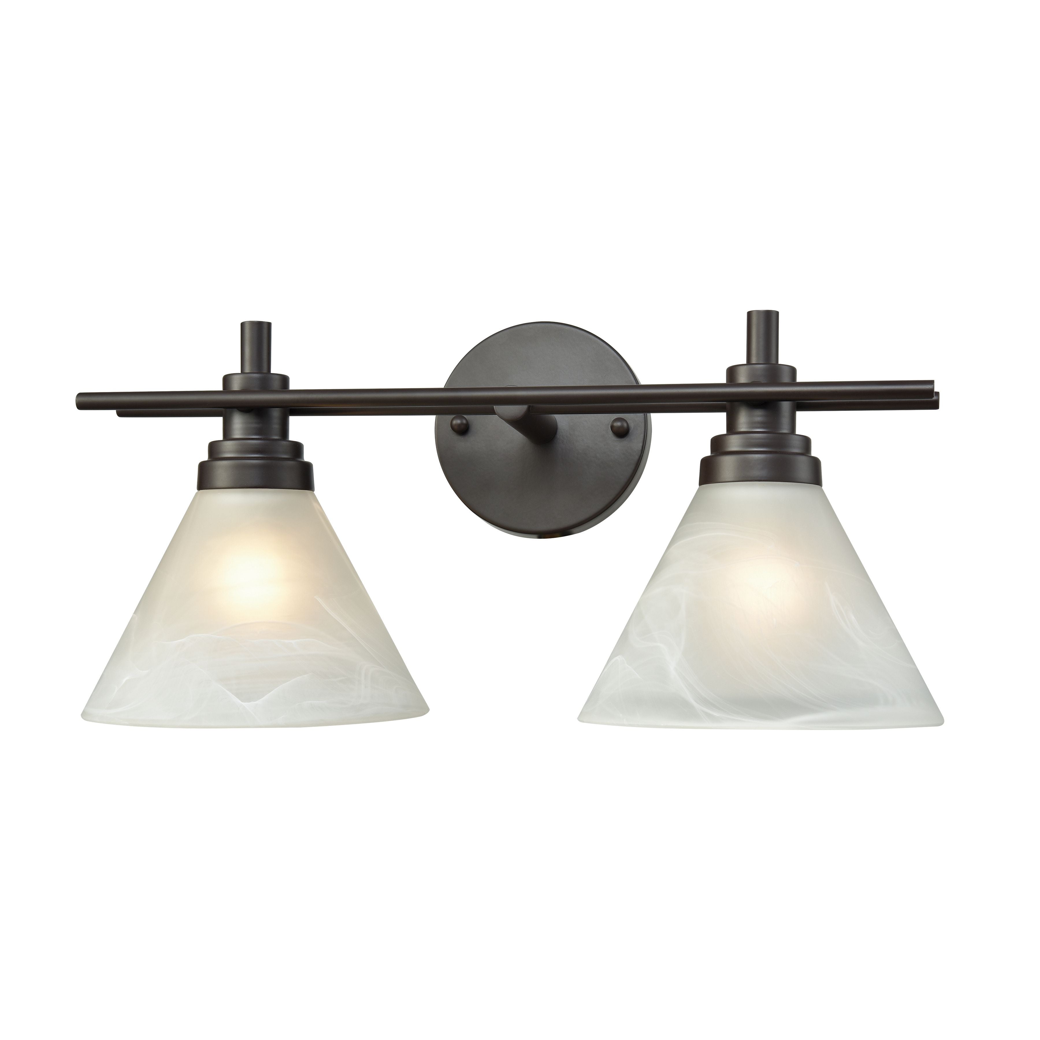 Pemberton 18'' Wide 2-Light Vanity Light - Oil Rubbed Bronze