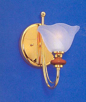 European Crafted 1-Light Sconce - Gold