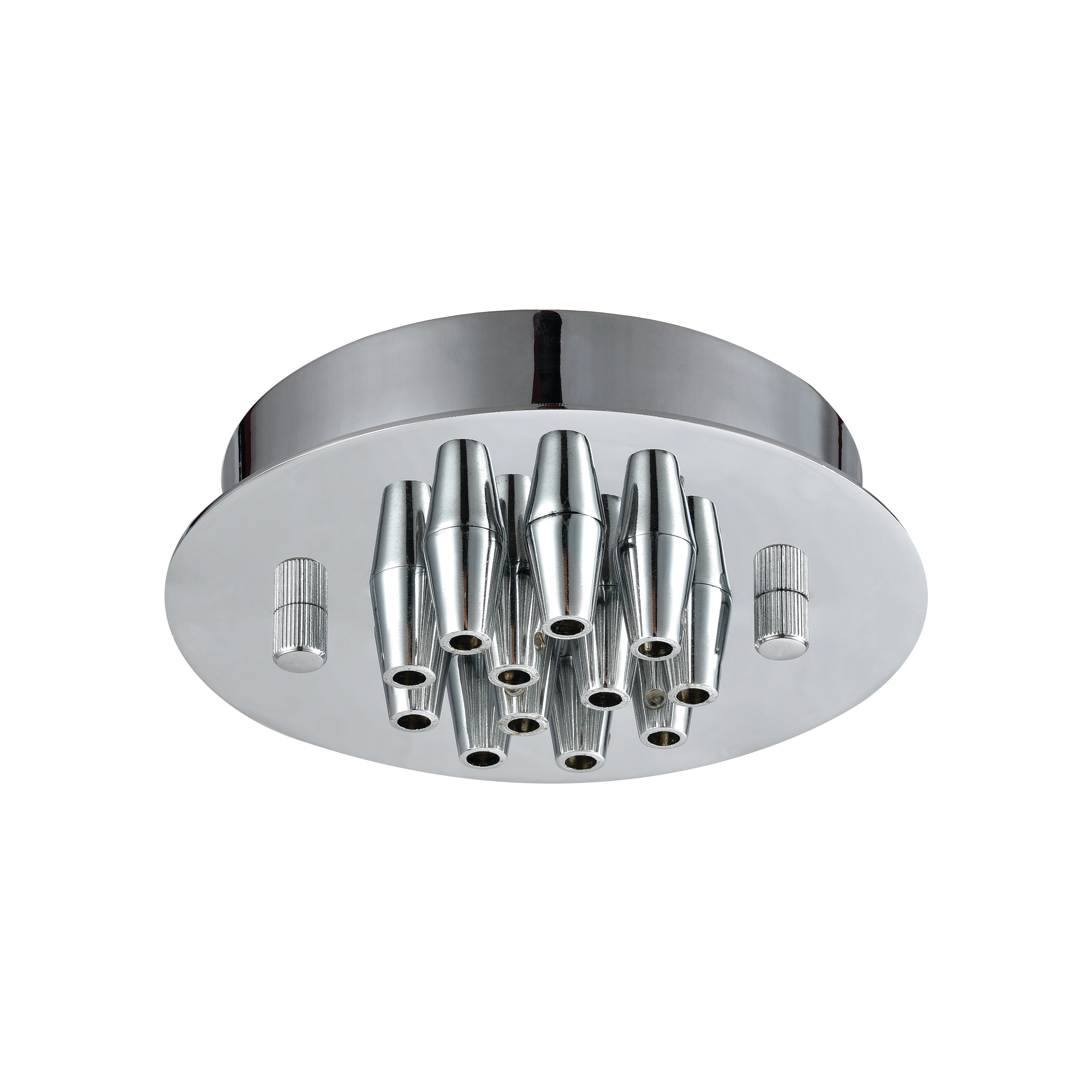 12-Light Nesting Pan - Polished Chrome