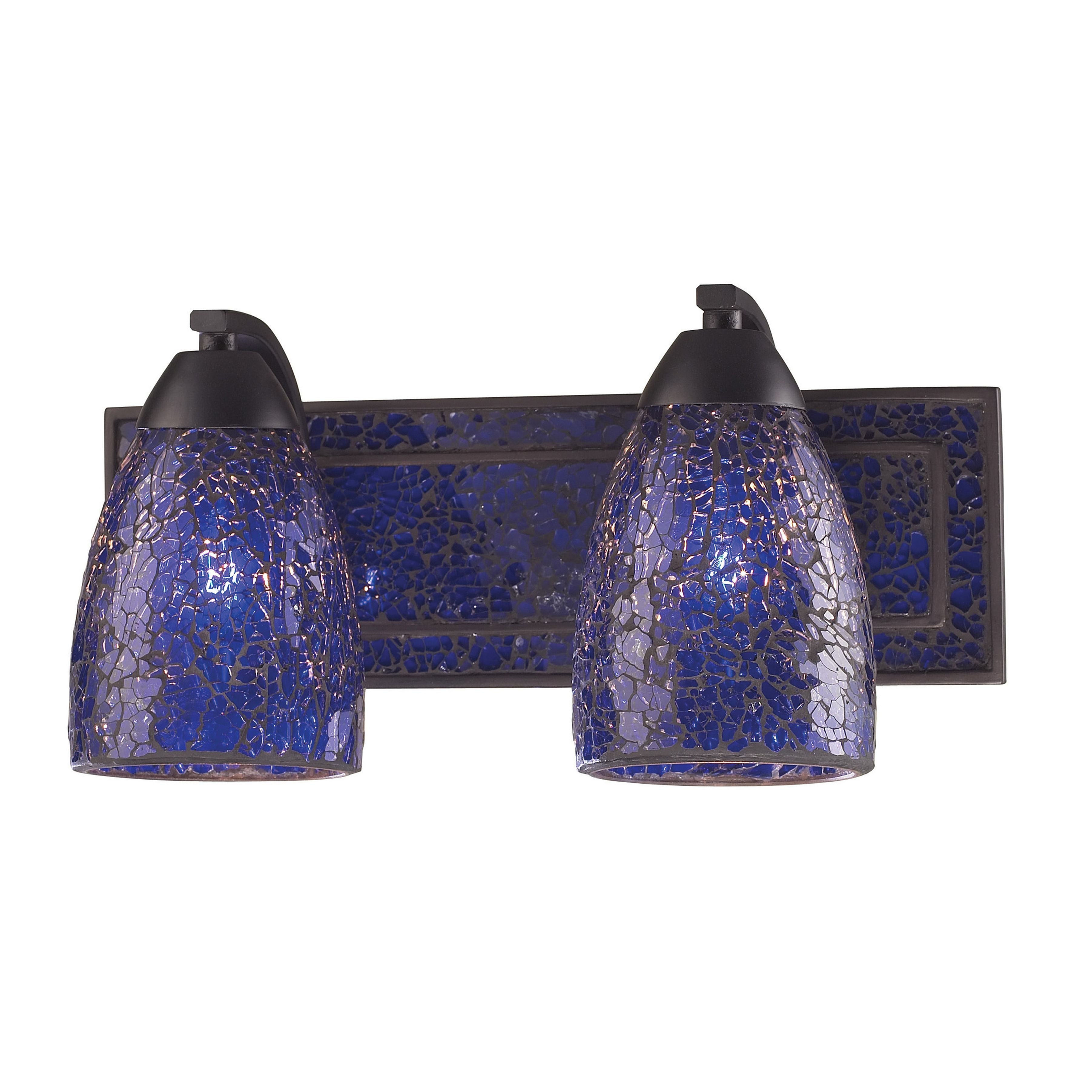 Elegant Bath 14'' Wide 2-Light Vanity Light - Blue