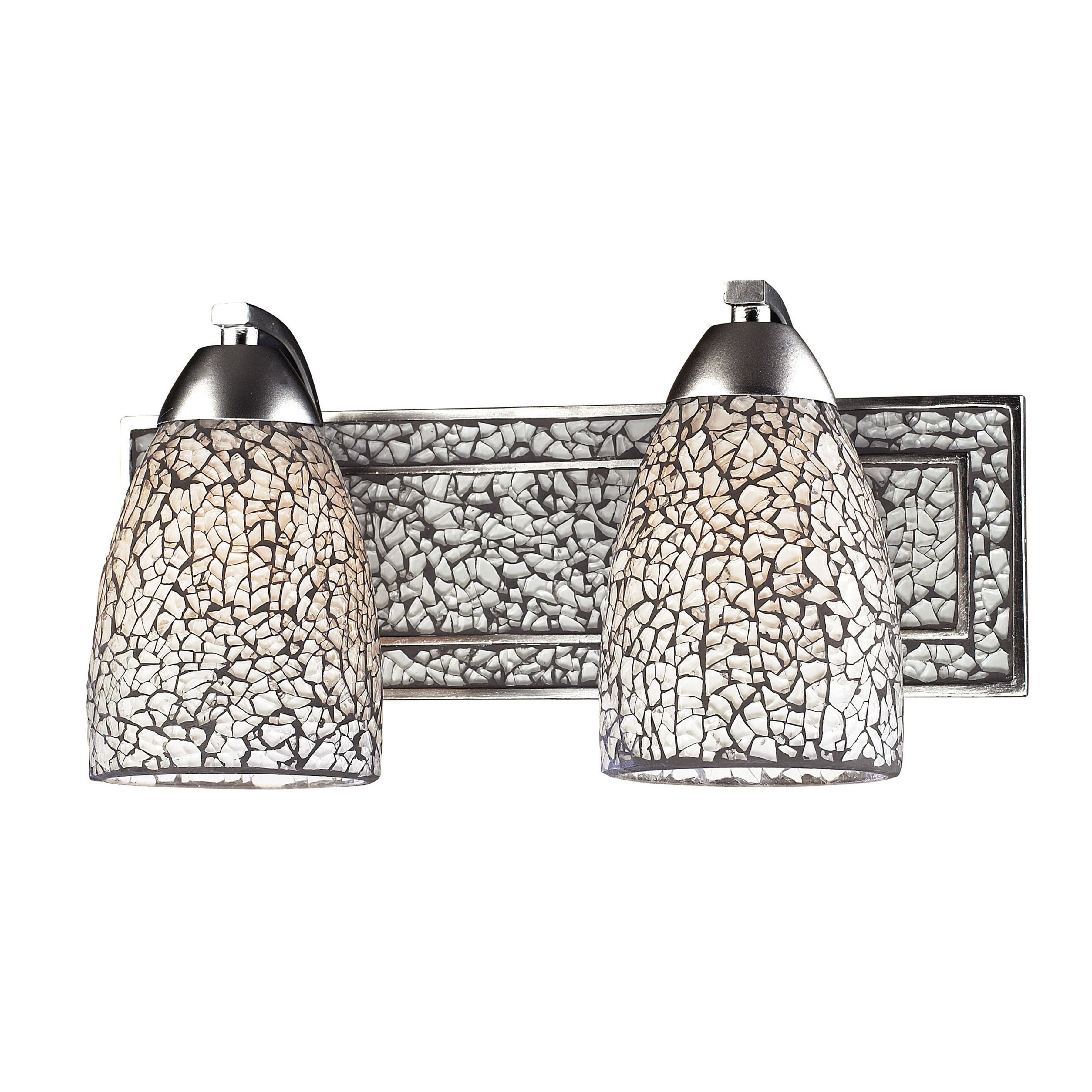 Elegant Bath 14'' Wide 2-Light Vanity Light - White