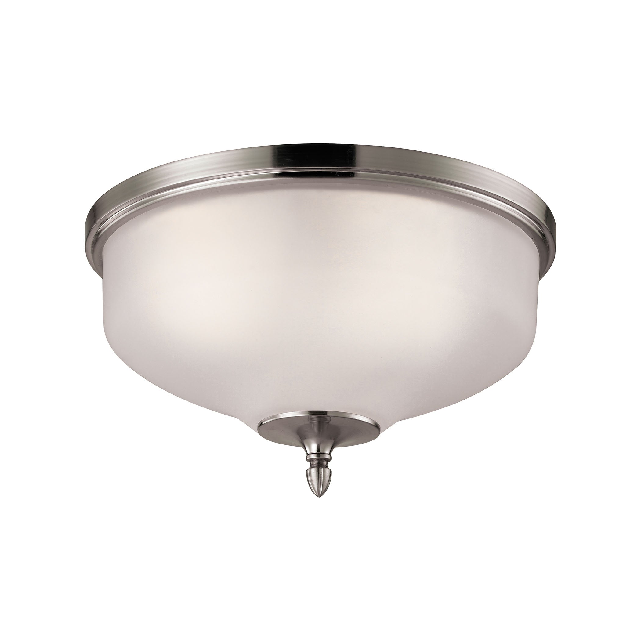 Jackson 15'' Wide 3-Light Flush Mount - Brushed Nickel