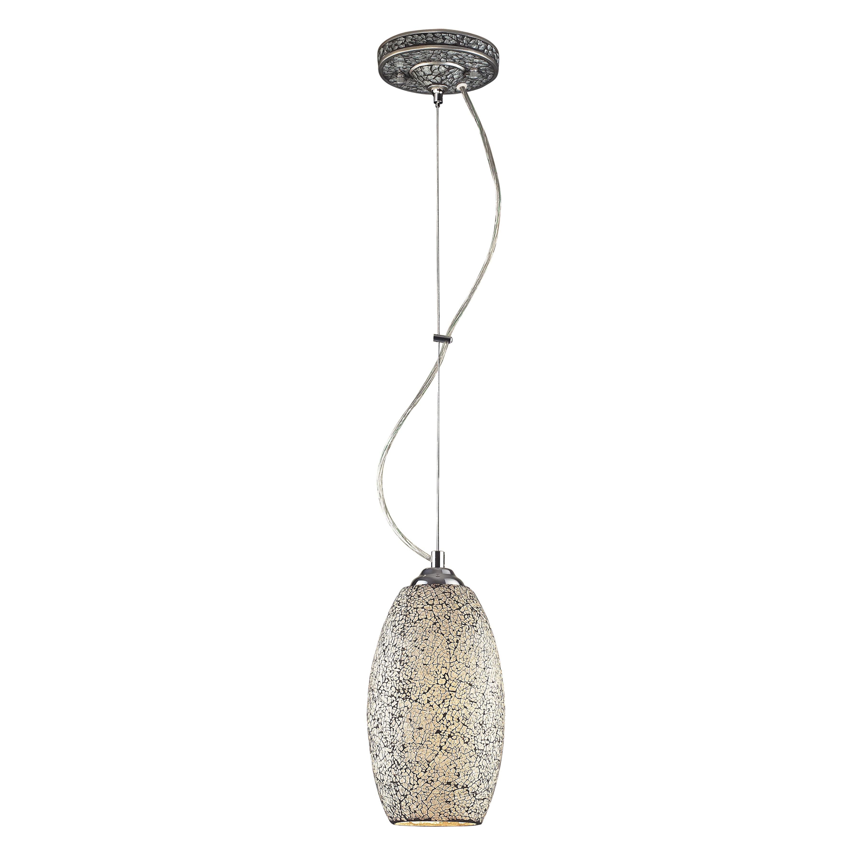Bellisimo 7'' Wide 1-Light Mini Pendant - White