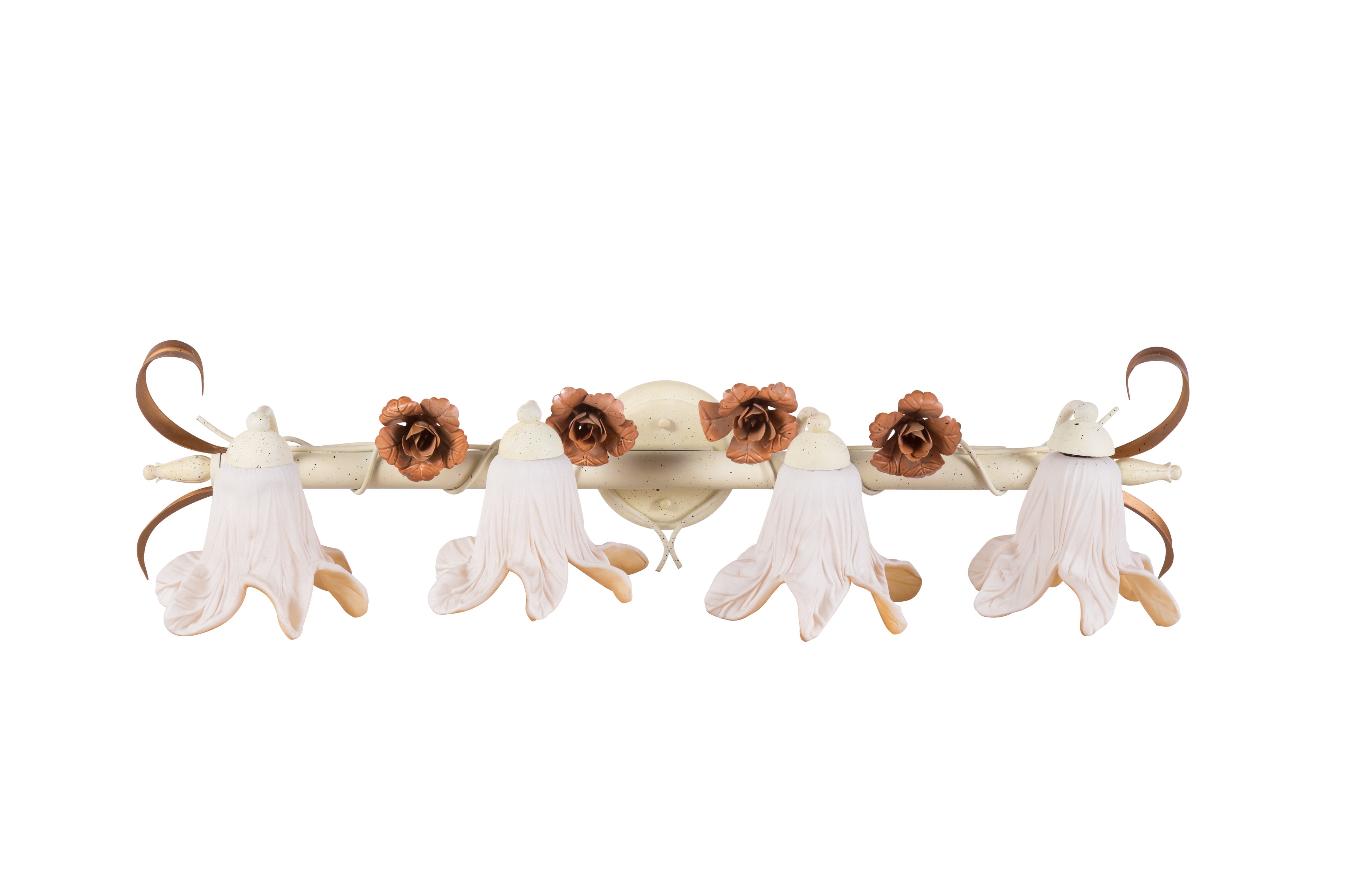 Poppi 9'' High 4-Light Sconce - Ivory