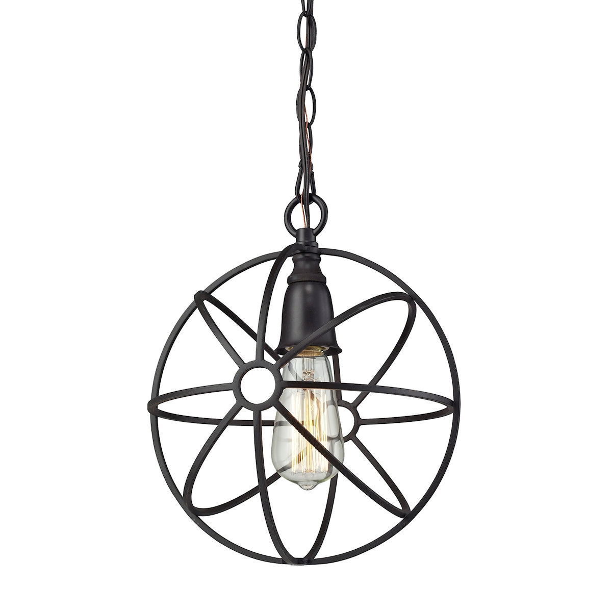 Yardley 10'' Wide 1-Light Mini Pendant - Oil Rubbed Bronze