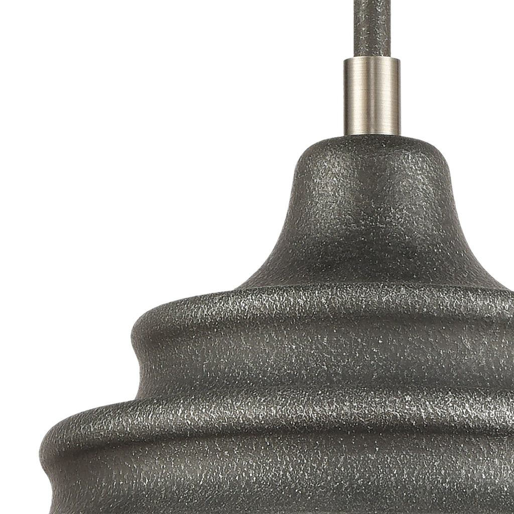 Carbondale 14'' Wide 1-Light Pendant - Slate Mist