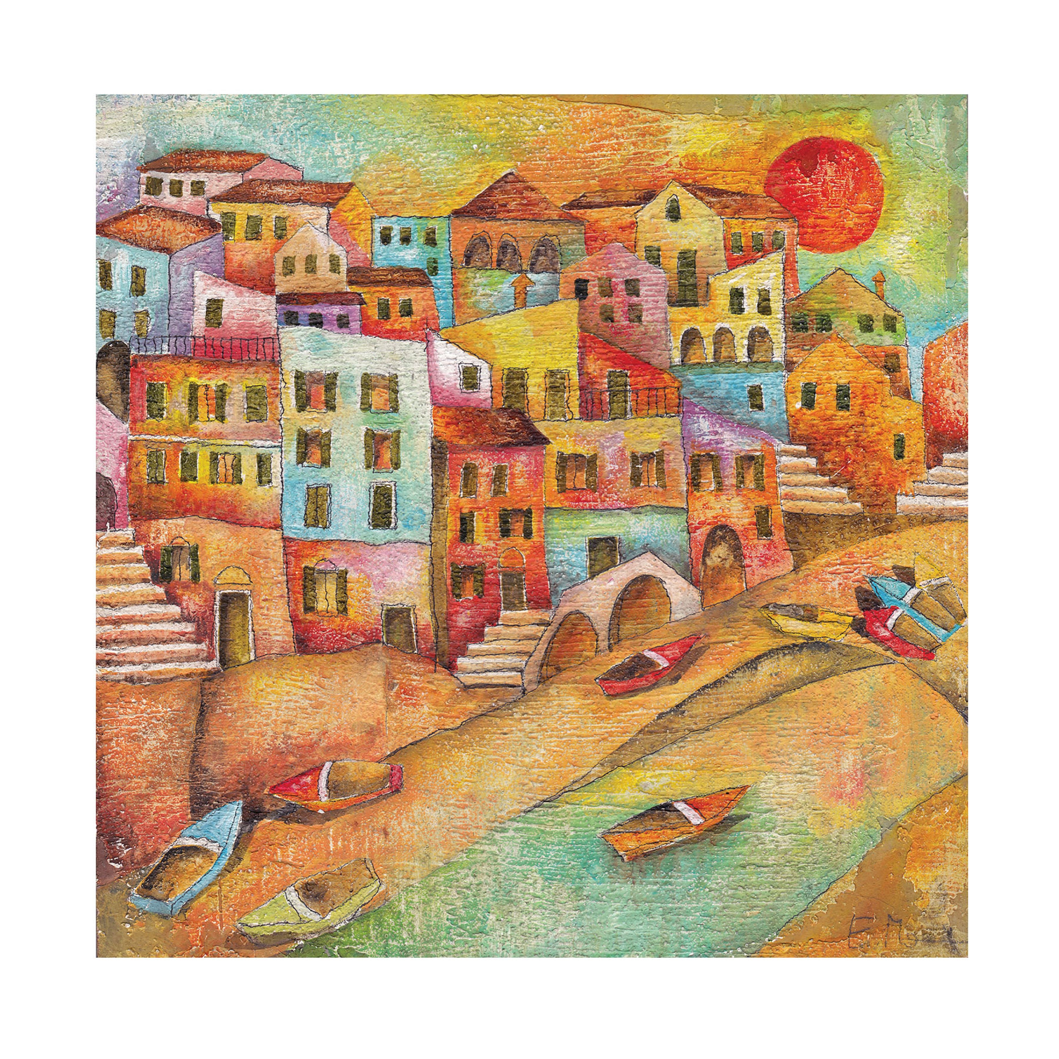 Country Side Wall Art - Multicolor
